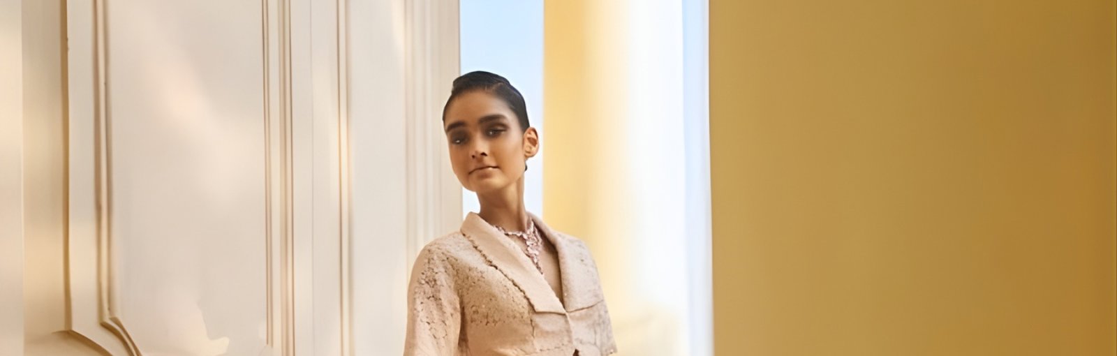 Embrace Modern Romance with Puff Sleeve Lehenga and Cord Set Lehenga