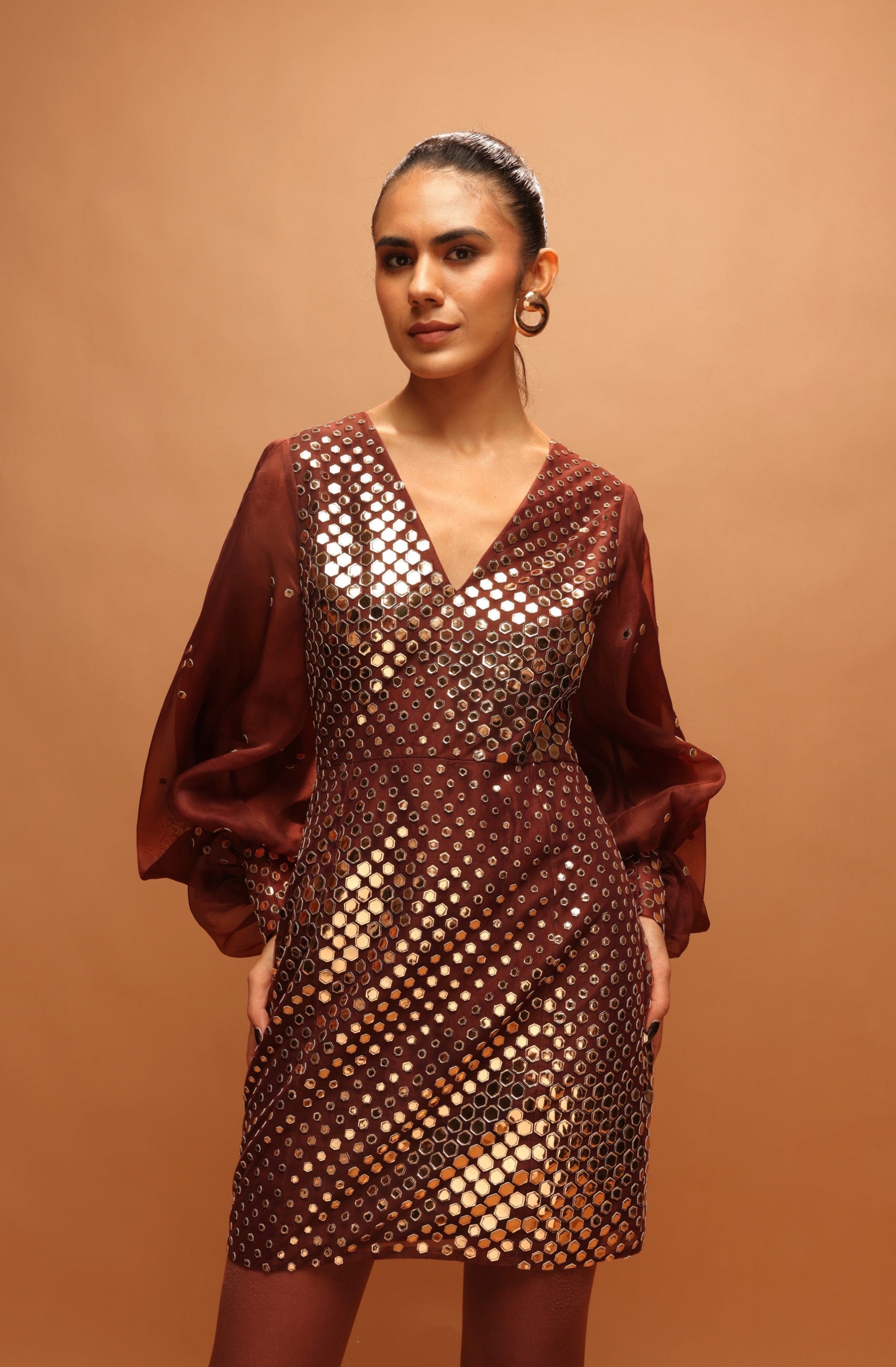 Araquis Gleaming Hexa Dress
