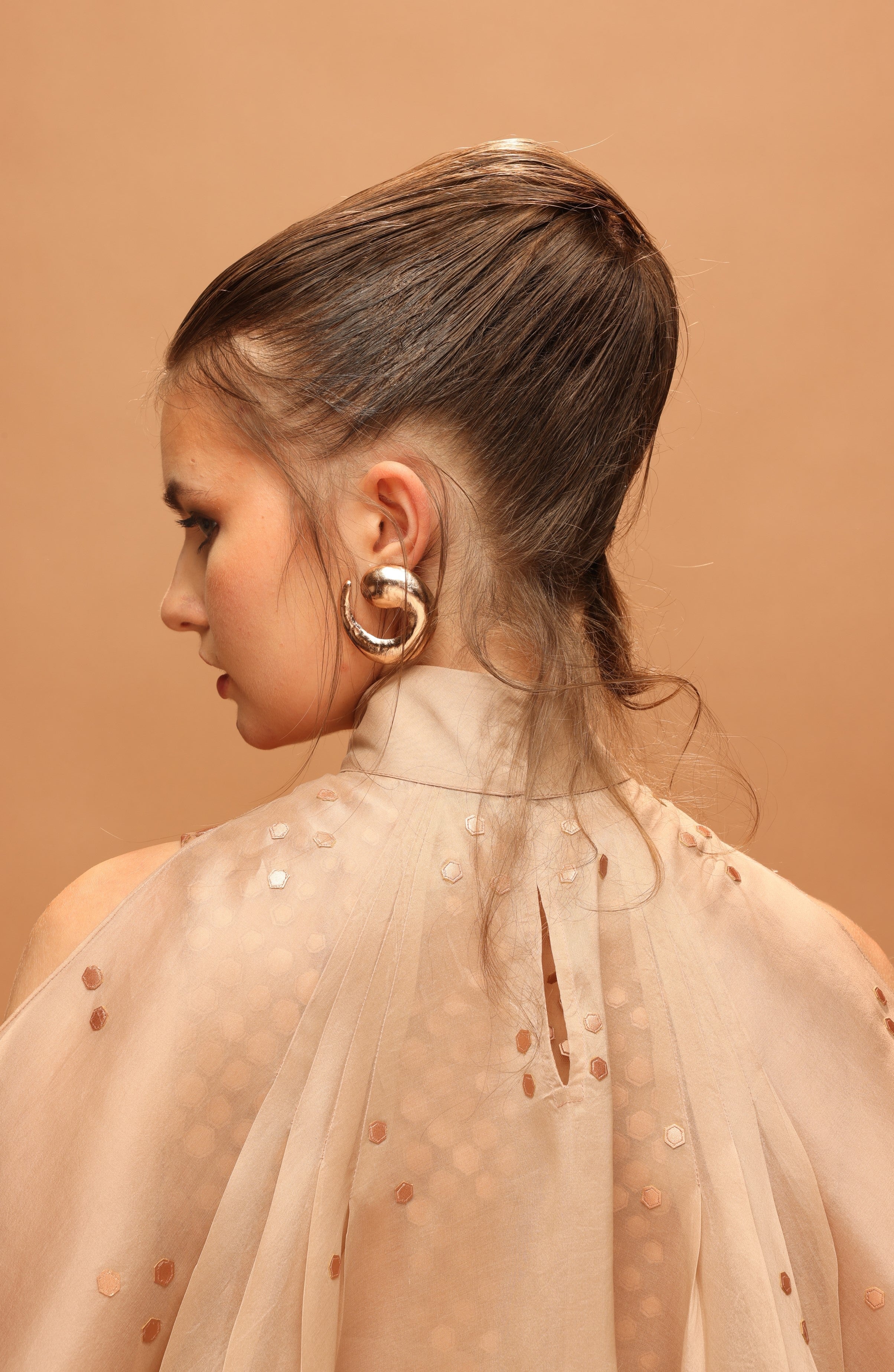 Araquis Galaxy Sheer Dress Set