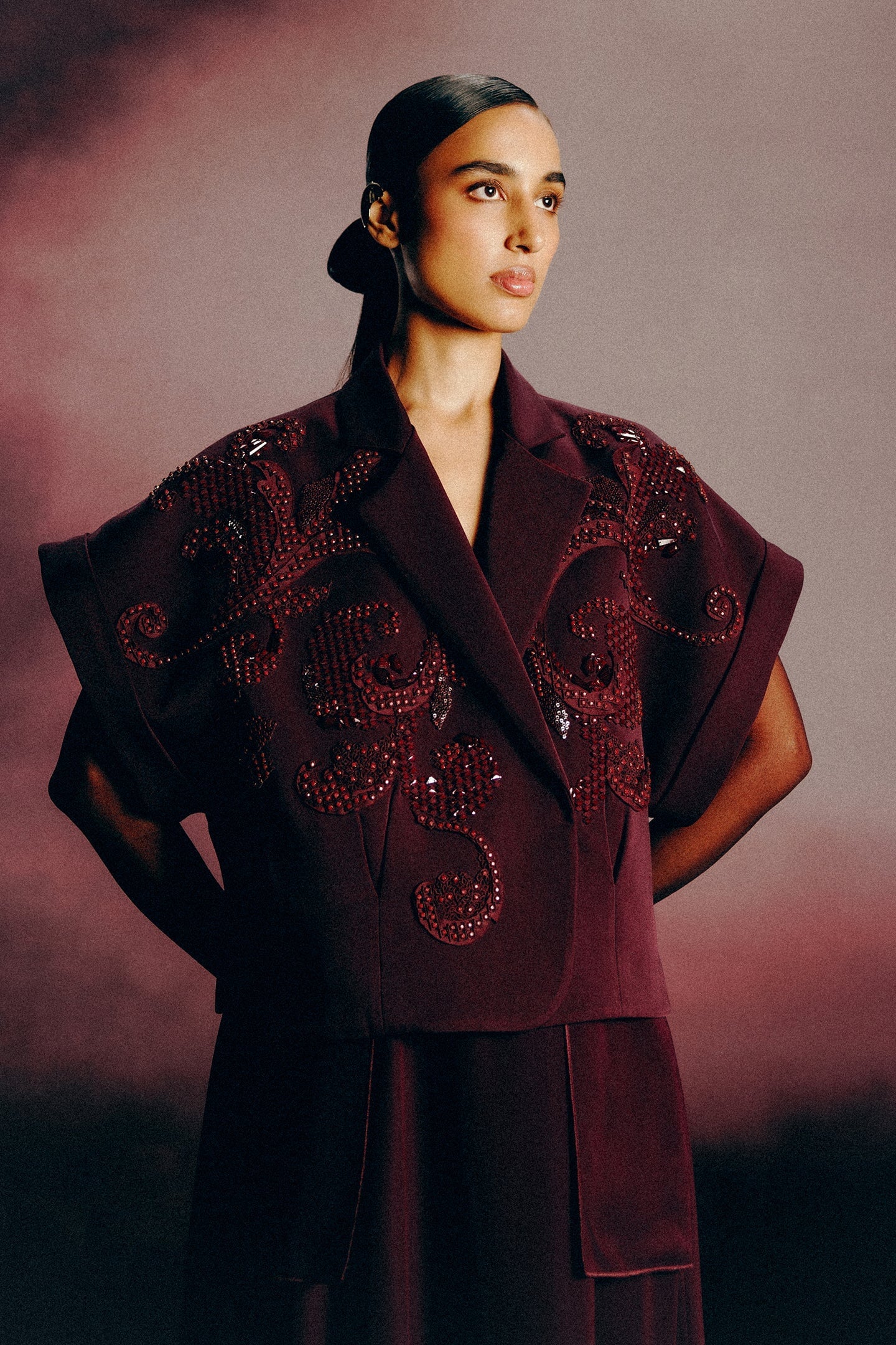 CHARLOTTE ENCRUSTED JACKET