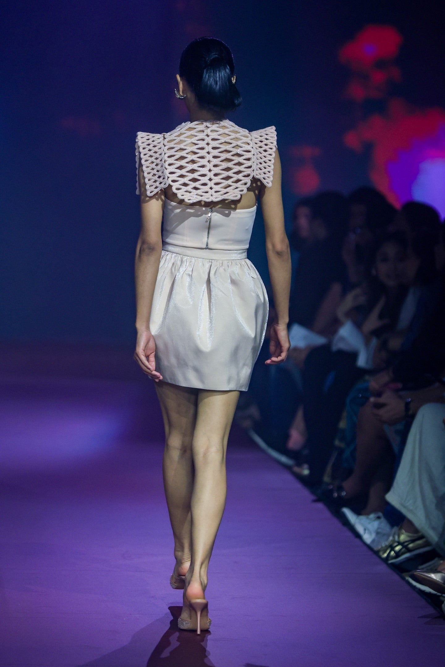 CONTINUUM COCOON MINI SKIRT