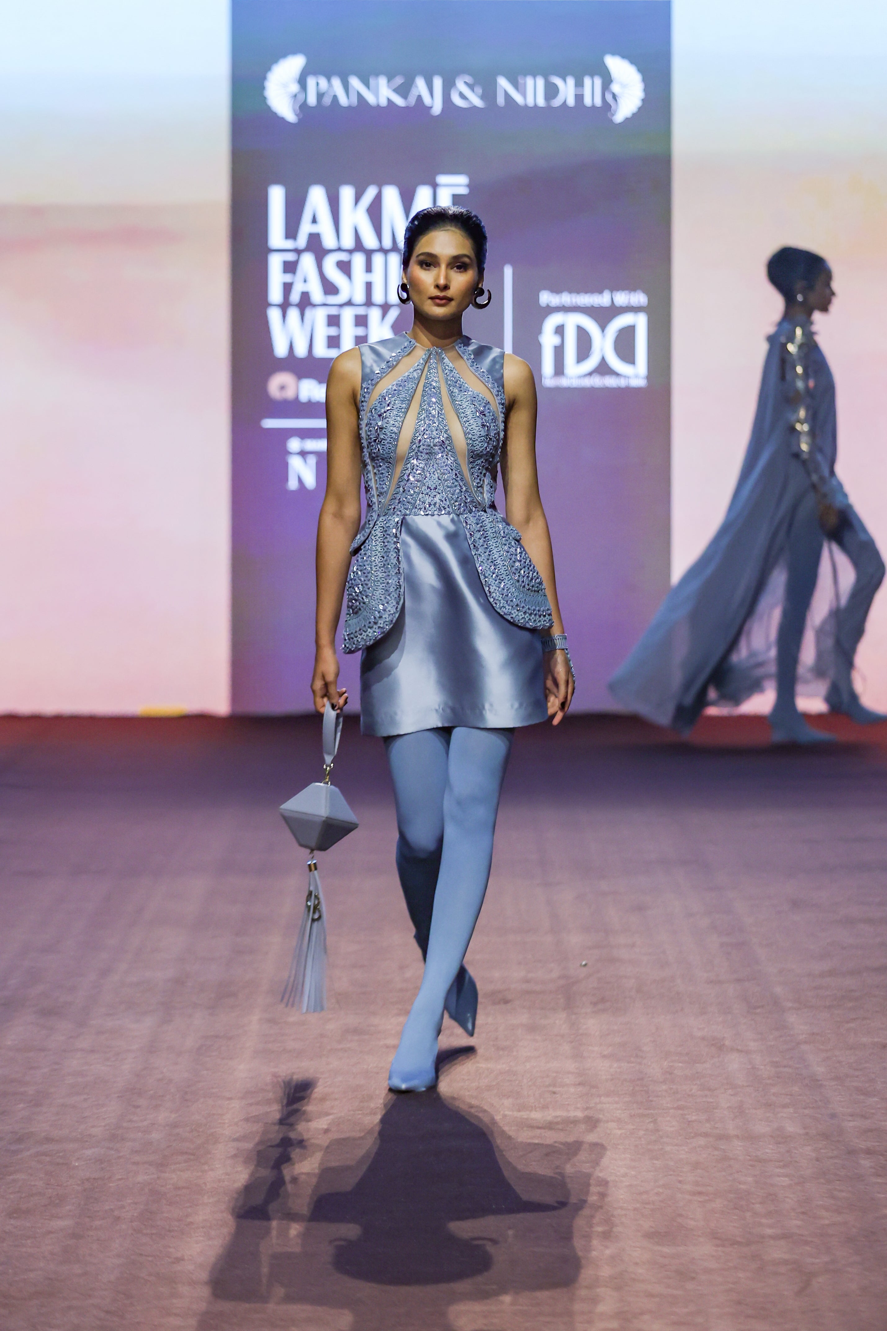 Araquis Stellar Mist Mini Dress