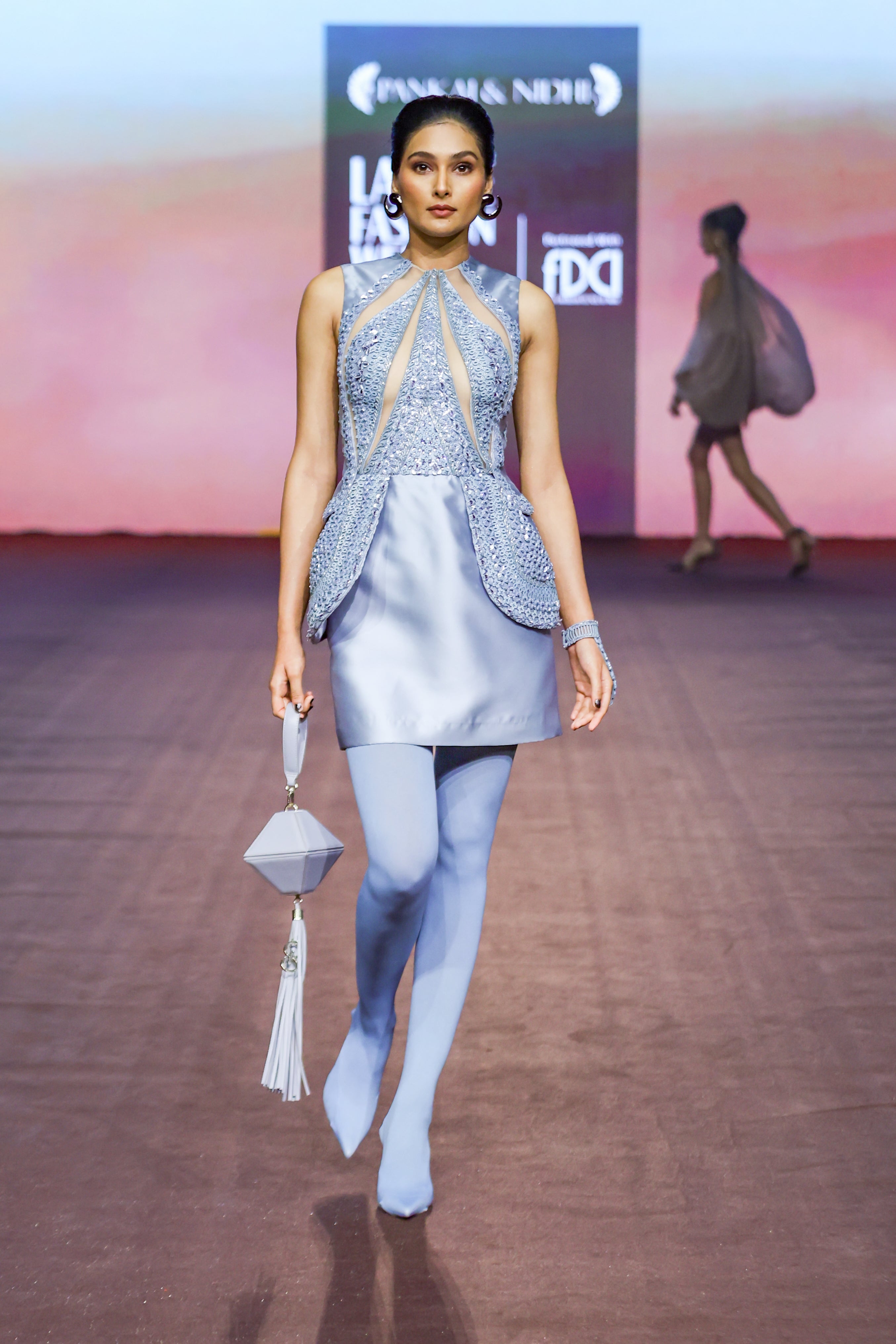 Araquis Stellar Mist Mini Dress