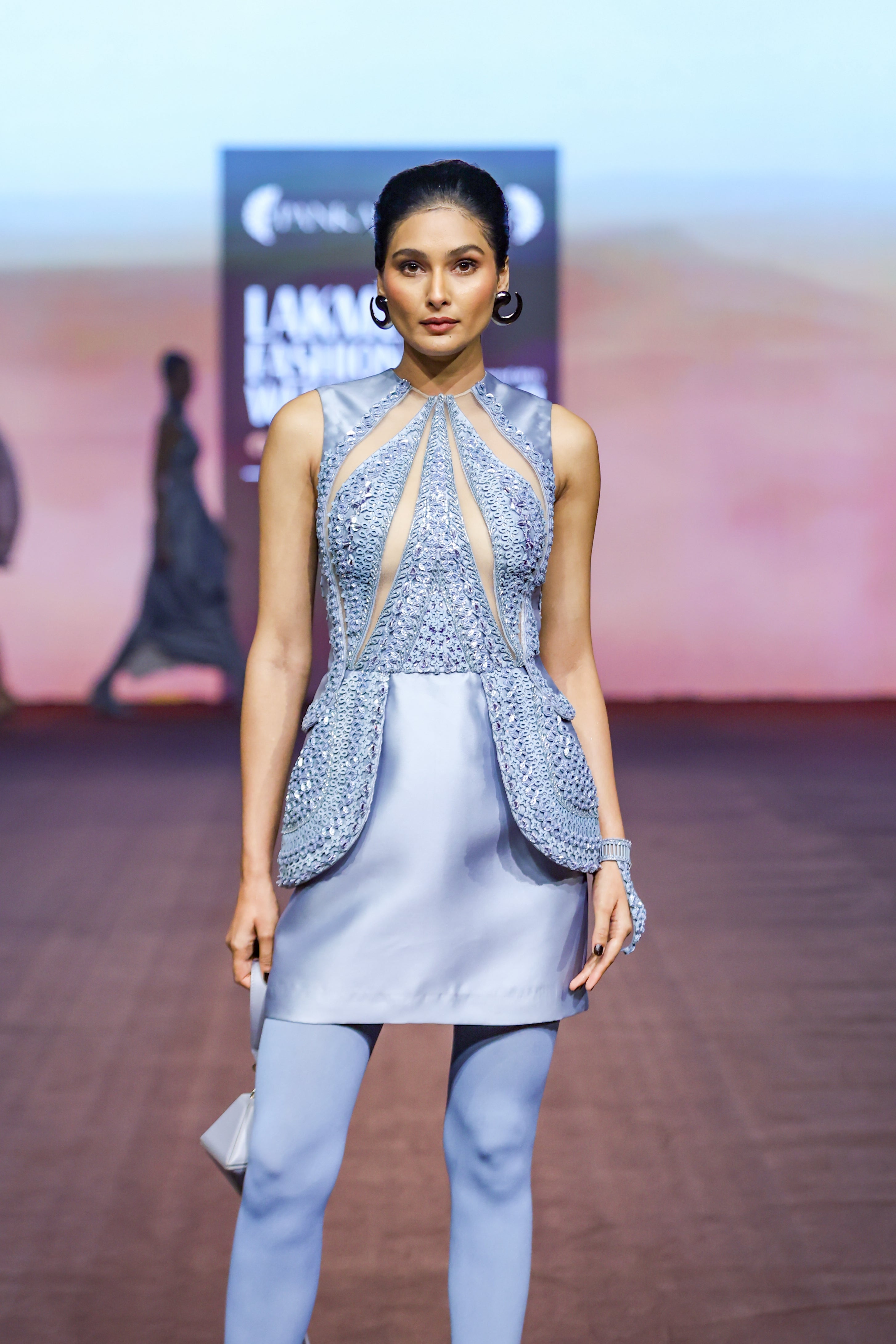 Araquis Stellar Mist Mini Dress