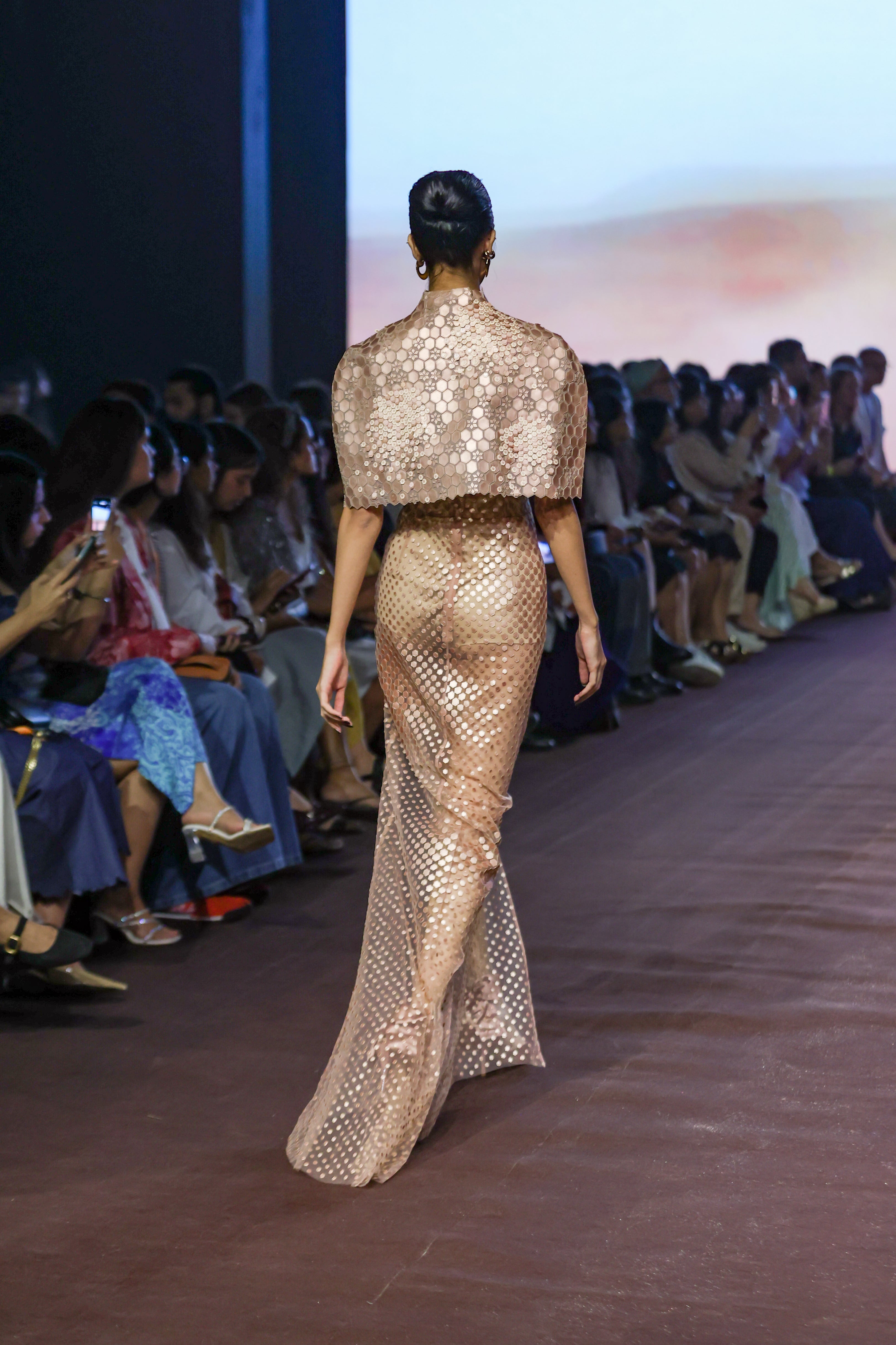 Araquis Andromeda Sheath Gown