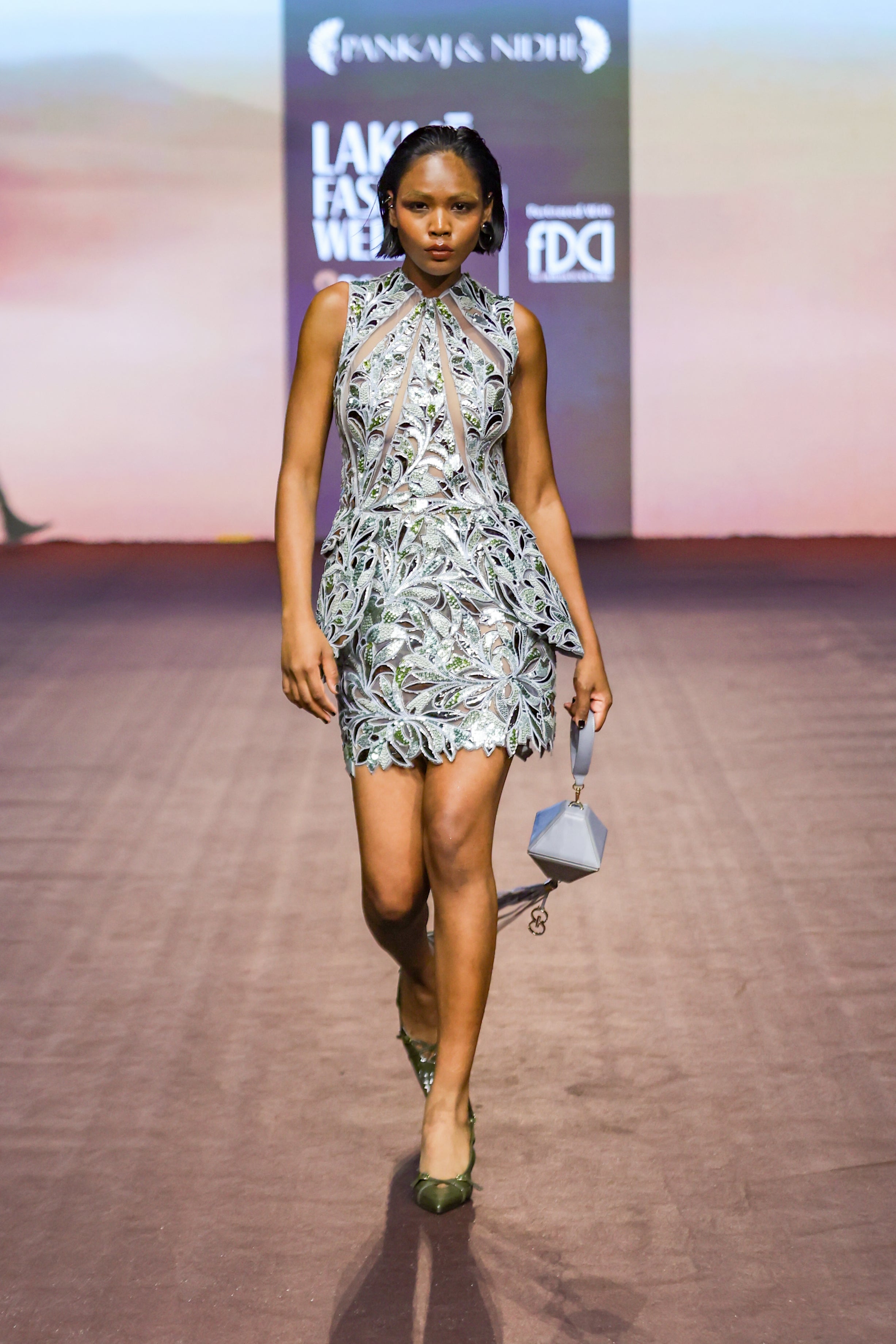 Araquis Celest Ashen Gleam Dress