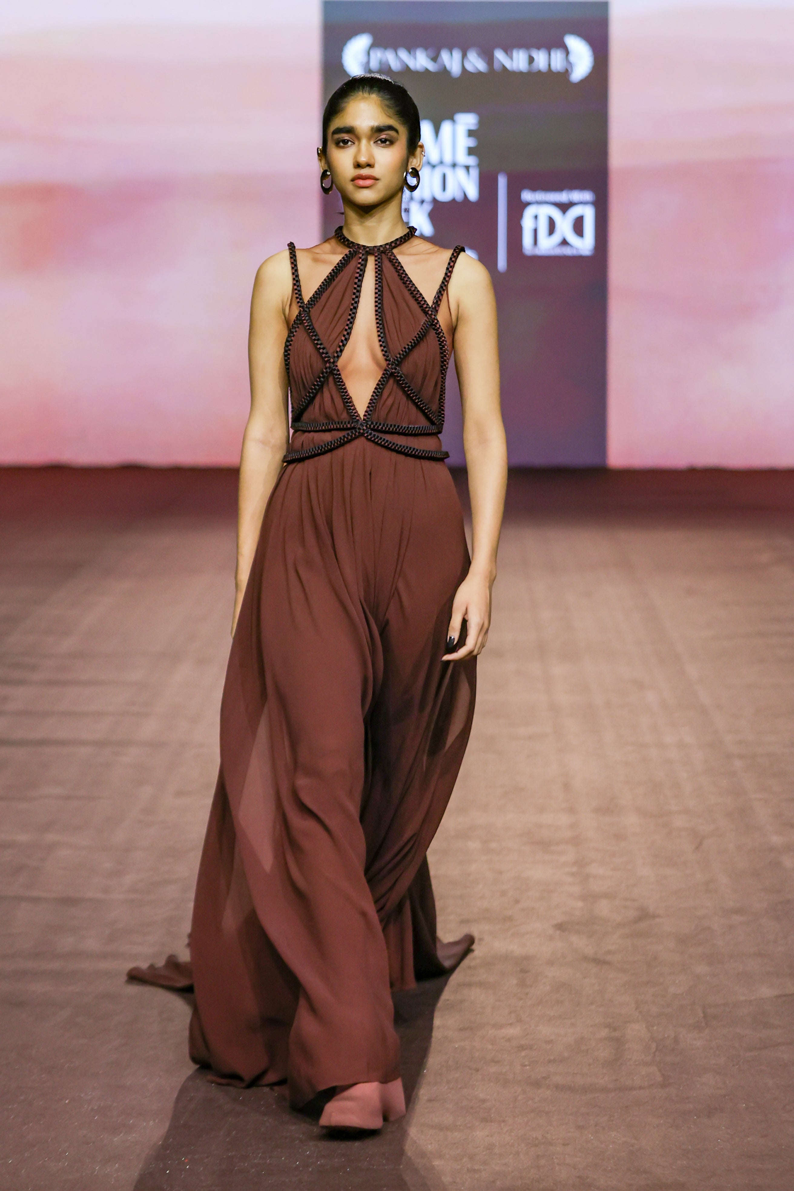 Araquis Tawny Flow Dress