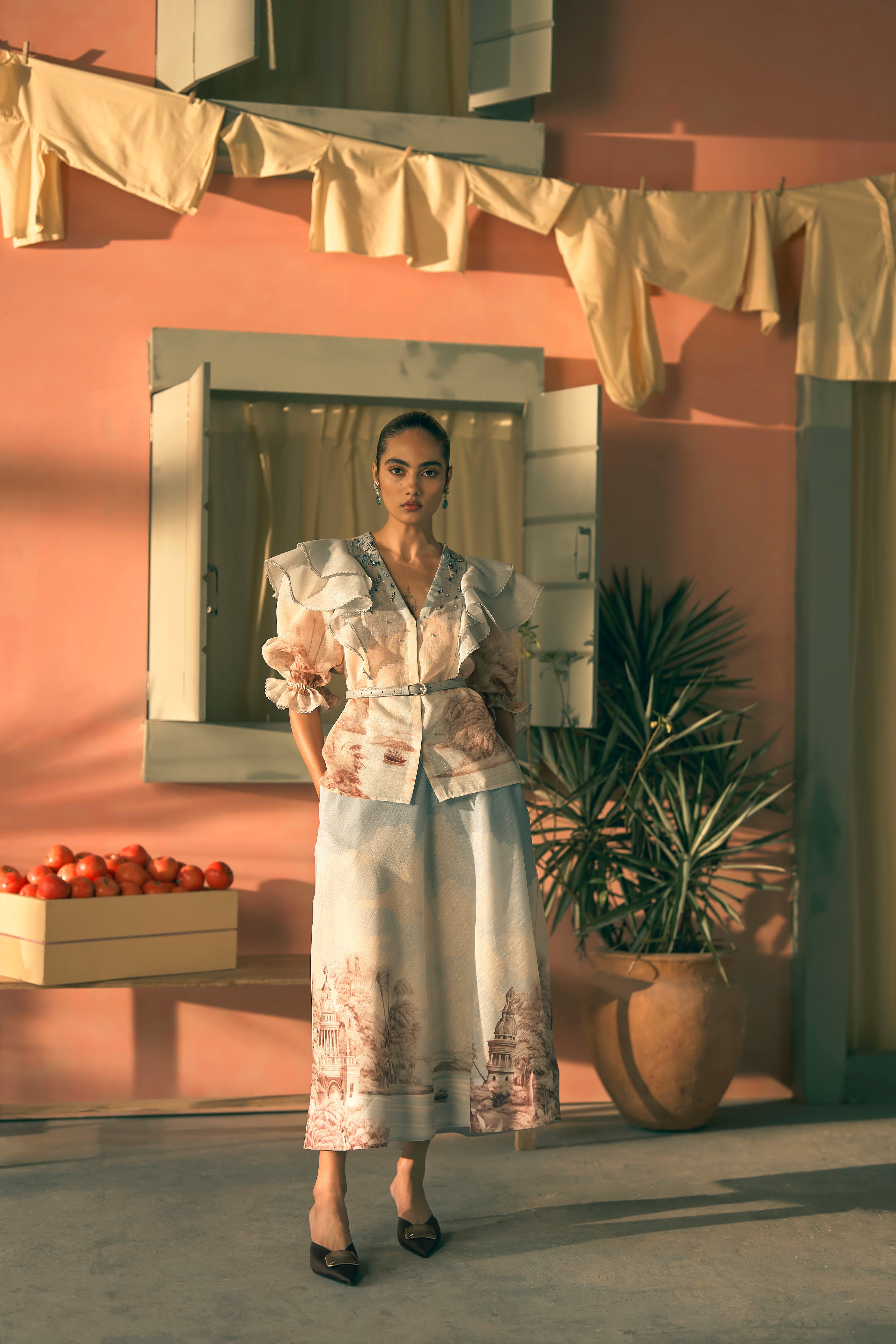 Porto Delft Bloom Top