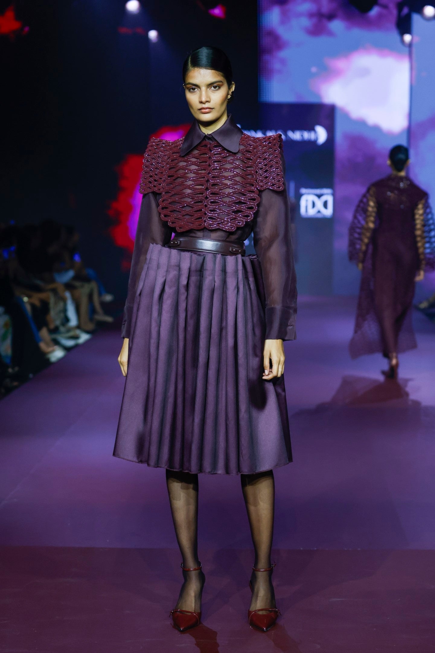 INFINITY ENCRUSTED SHOULDER YOKE SET