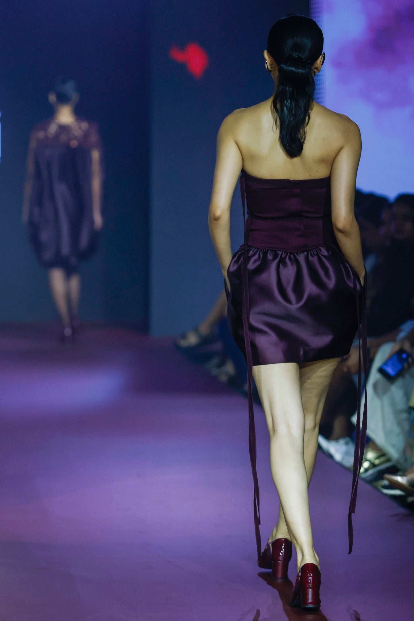 CLARET ENCRUSTED HARNESS ENSEMBLE