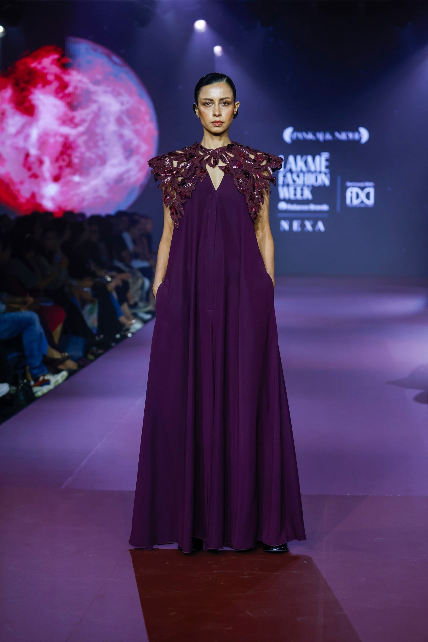 ROSE FLUID JUMPSUIT