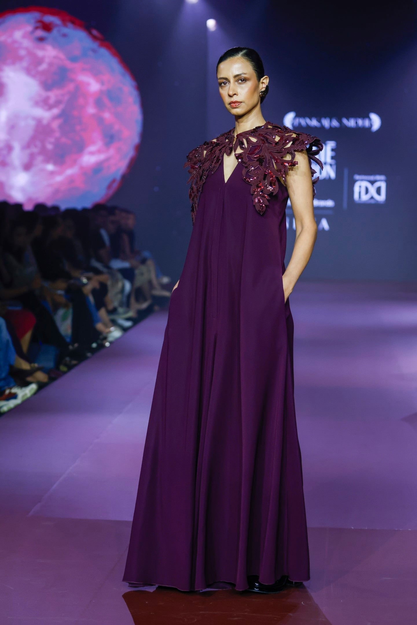 ROSE FLUID JUMPSUIT