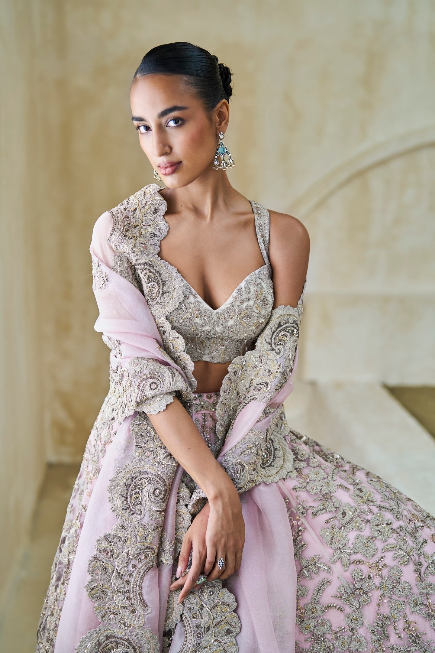 Mantis Warbler Lehenga Set