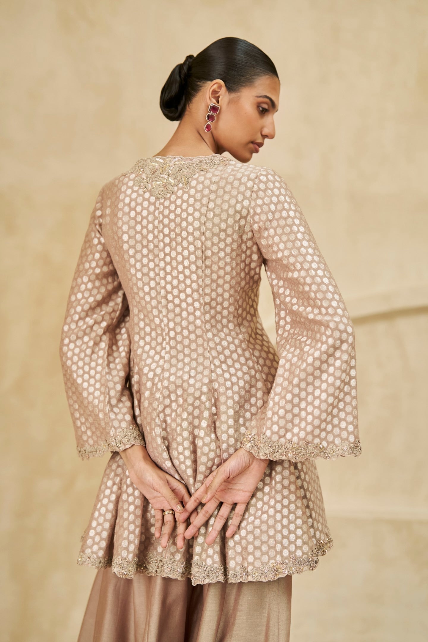 Blush Of Elegance Sharara Set