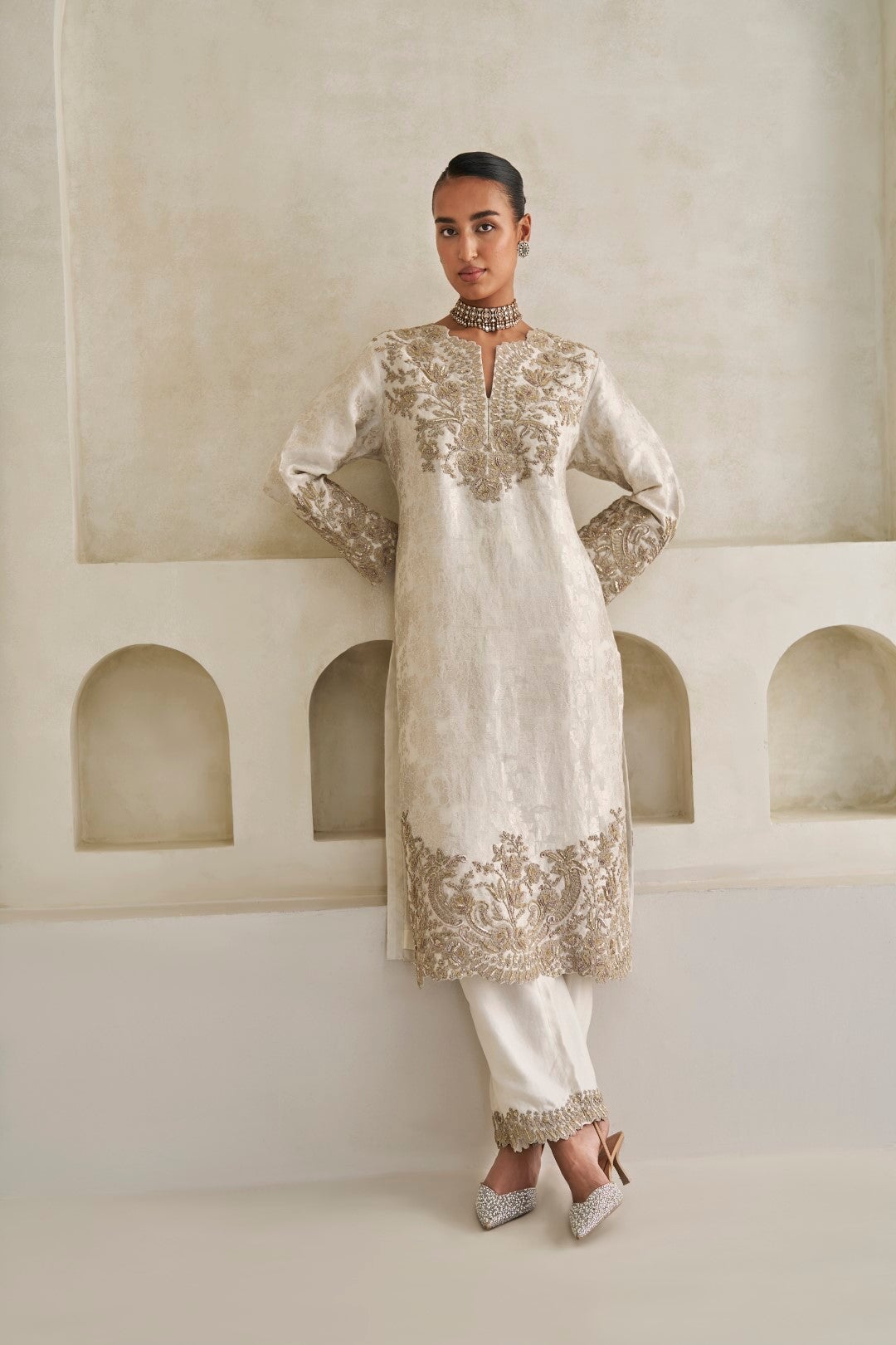 Lunar Cora Kurta Set