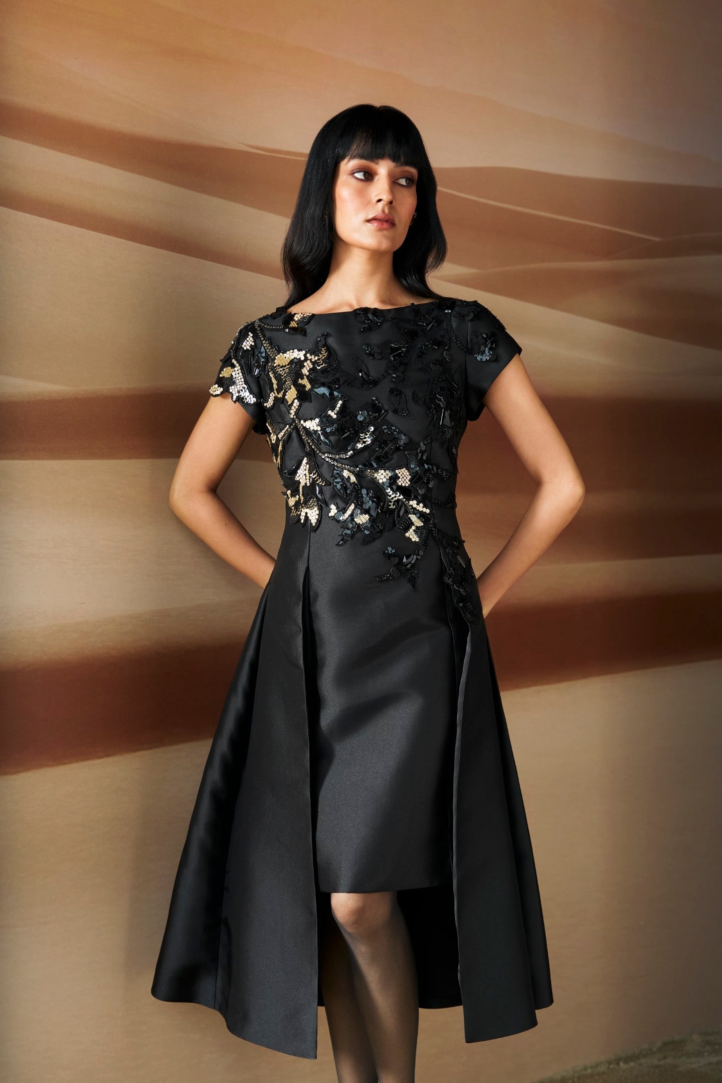 Araquis Cinnamon Reprise Dress