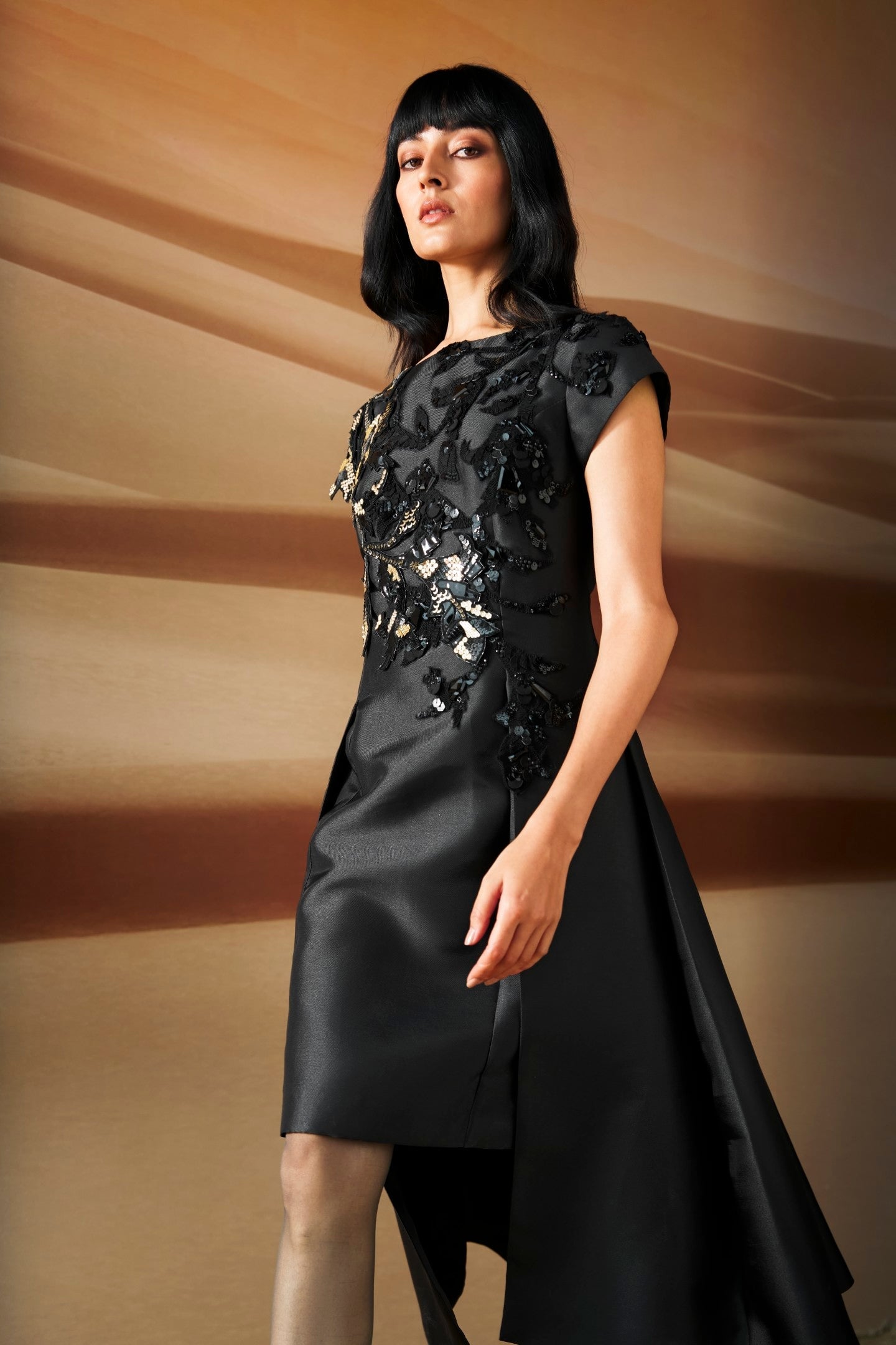 Araquis Cinnamon Reprise Dress