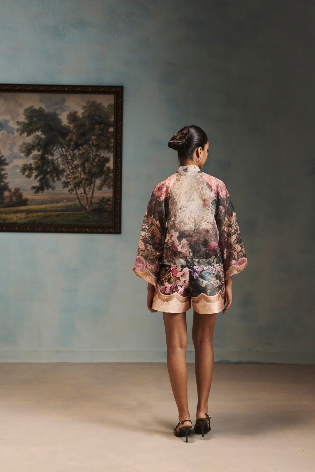 The Blossom Bomber and Shorts Set