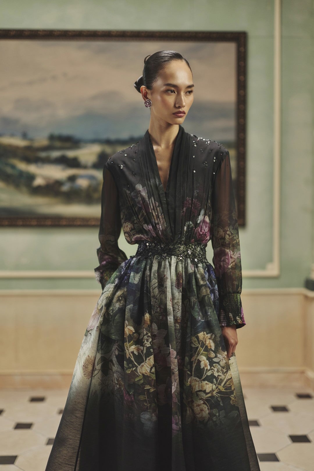 The Peony Garden Skirt Set