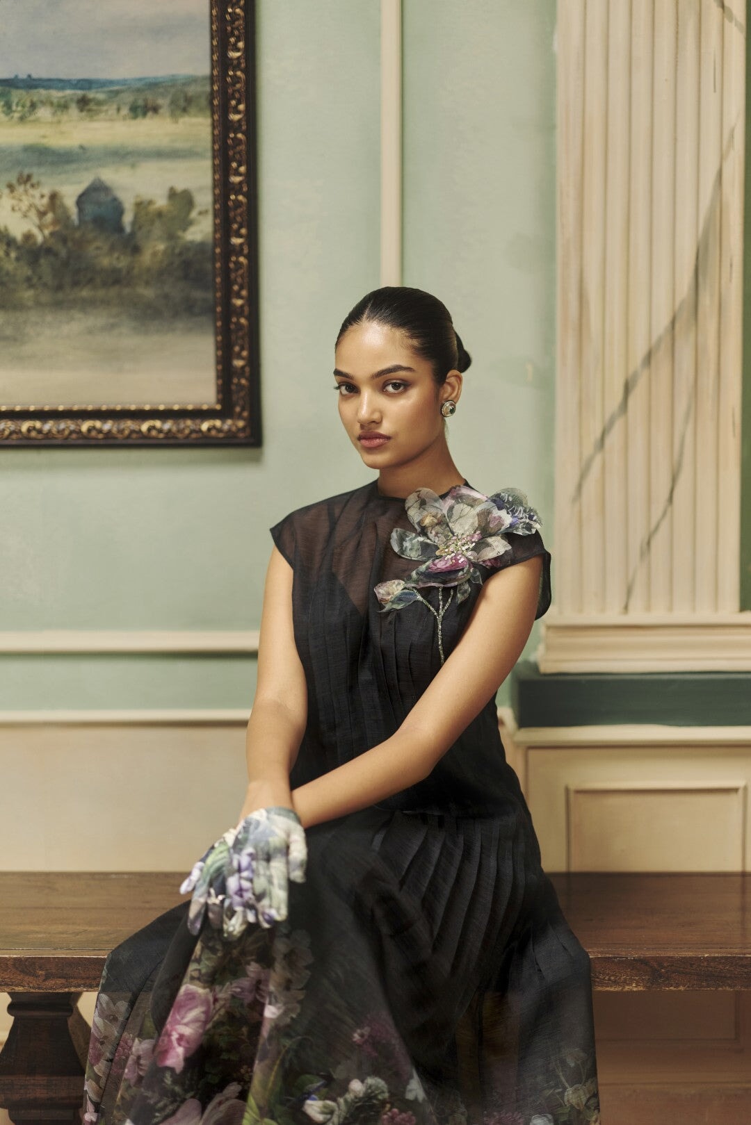 The Peony Garden Maxi Dress