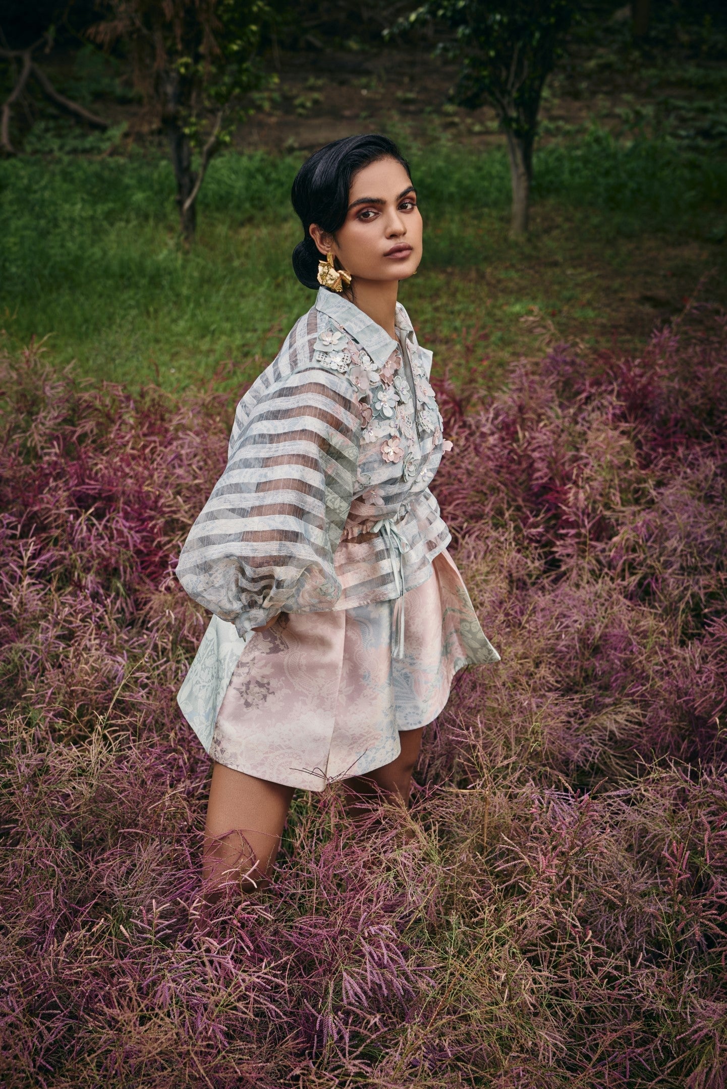 Maxim Bomber Jacket and Pleated Mini Skorts