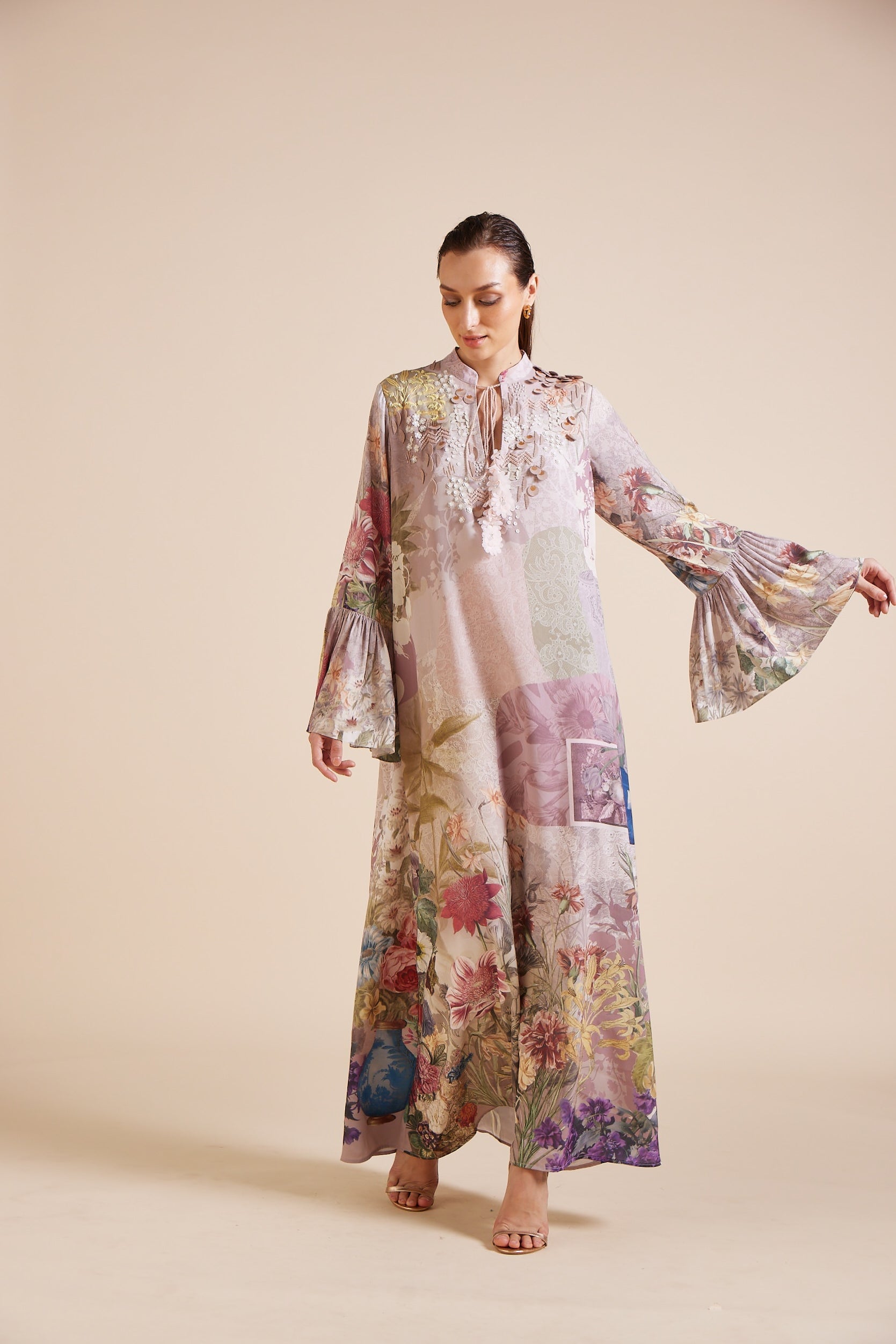 Cora Bow Maxi Dress