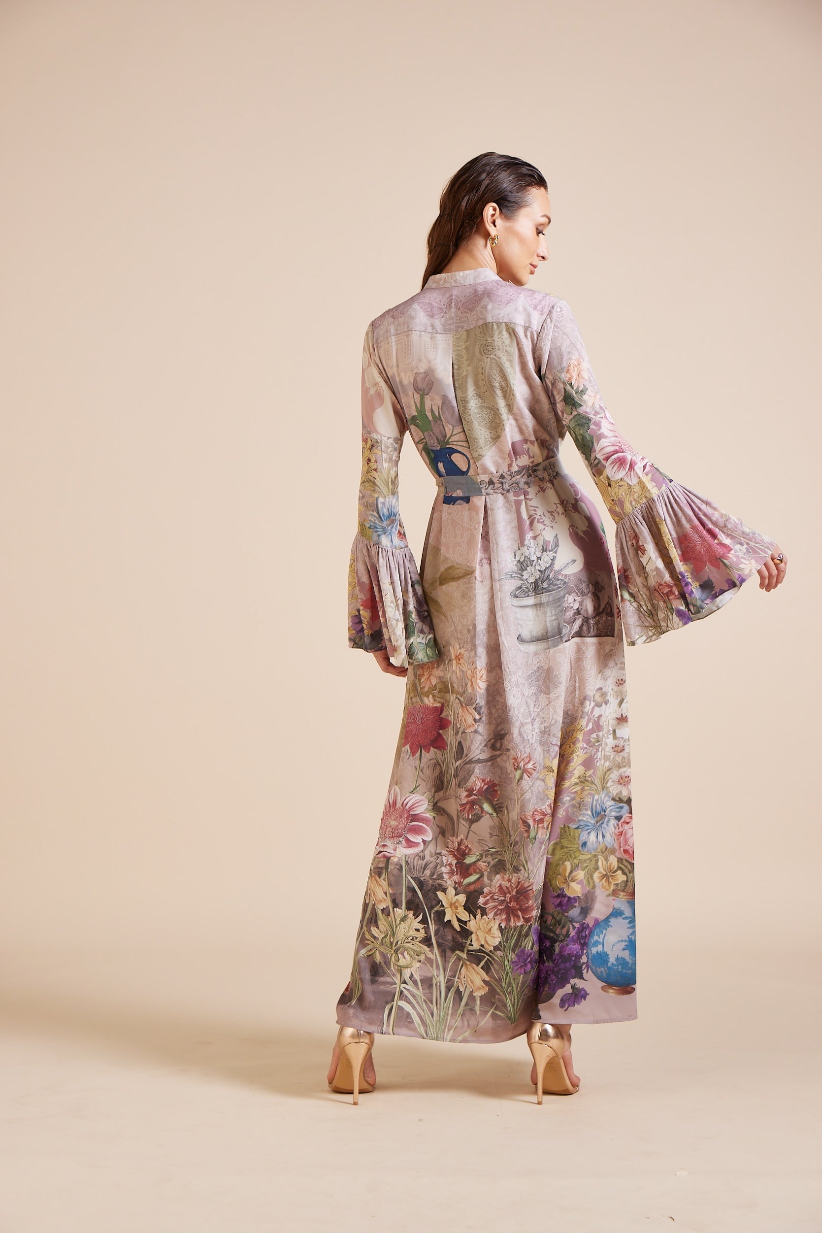 Clara Bell Sleeve Maxi Dress