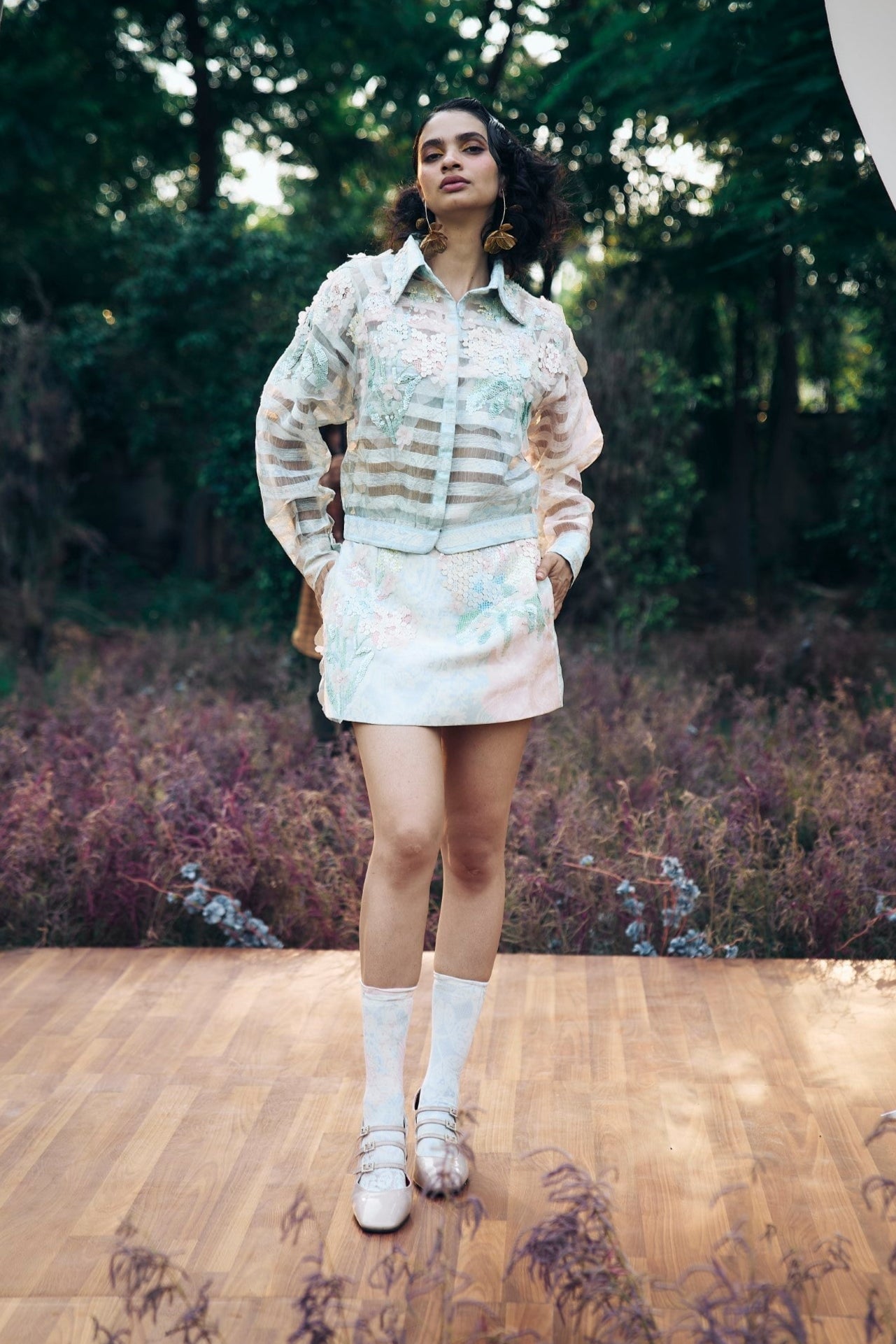 Maxim Embellished Full-Sleeves Shirt