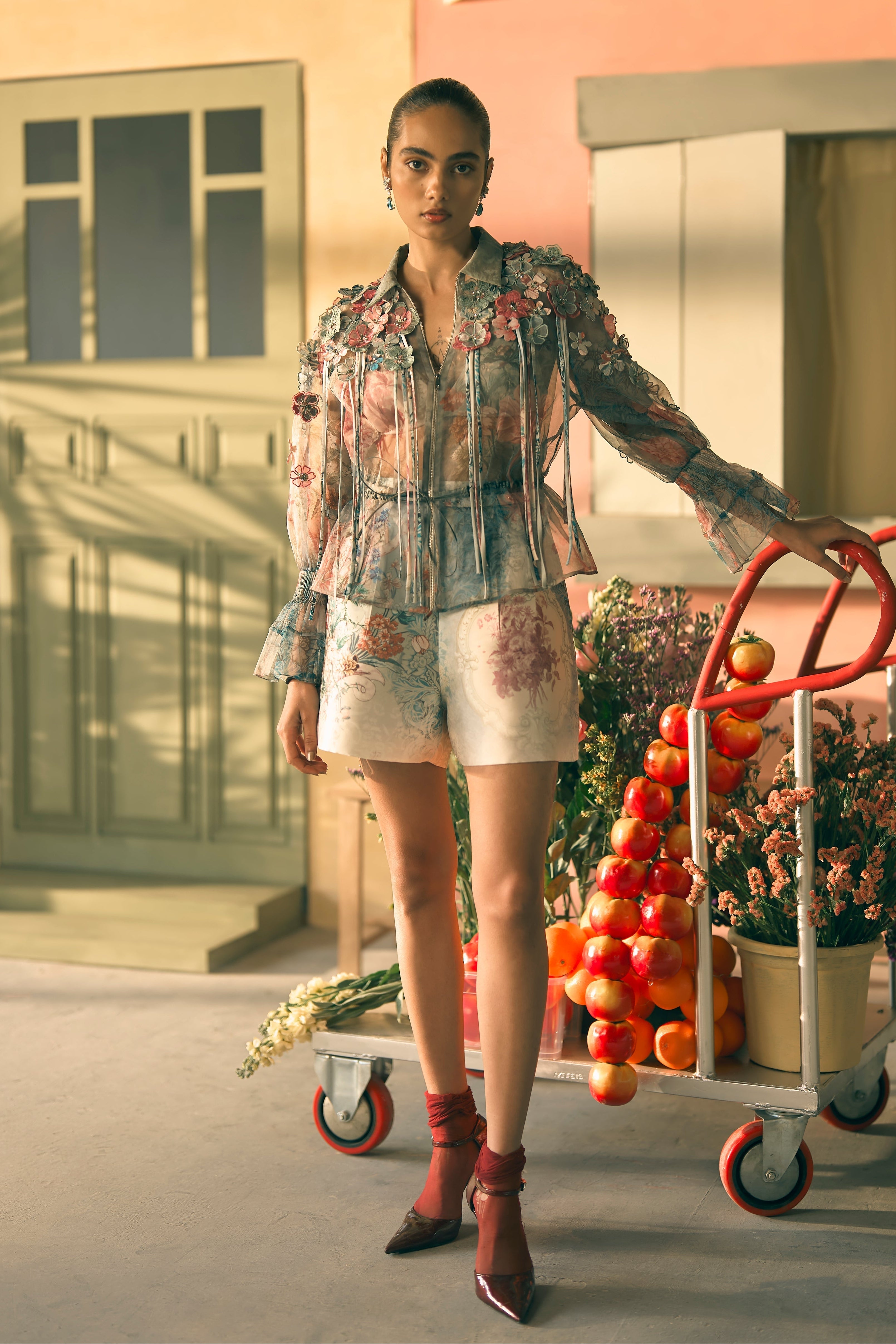 Porto Prism Bomber Jacket And Skorts