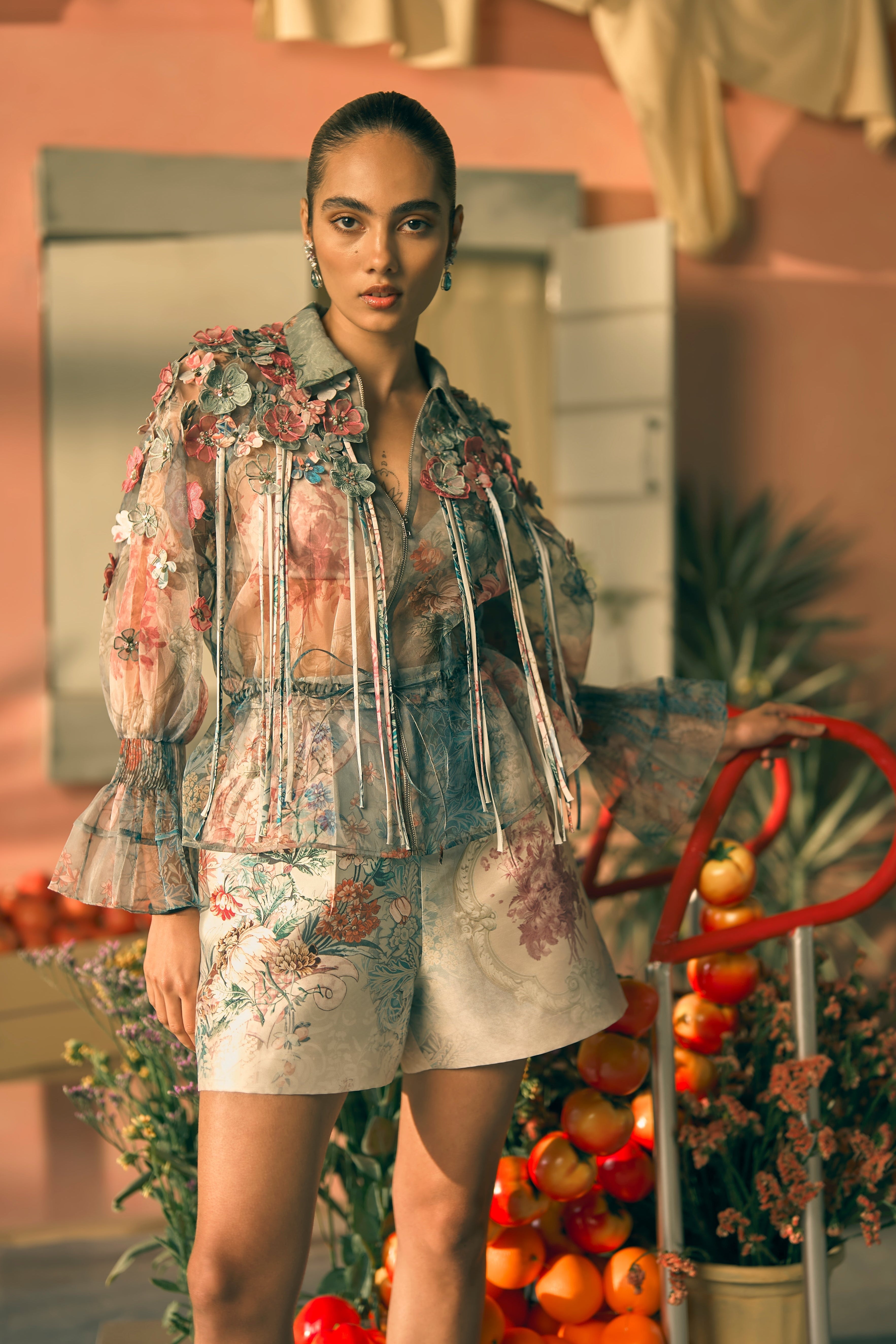 Porto Prism Bomber Jacket And Skorts