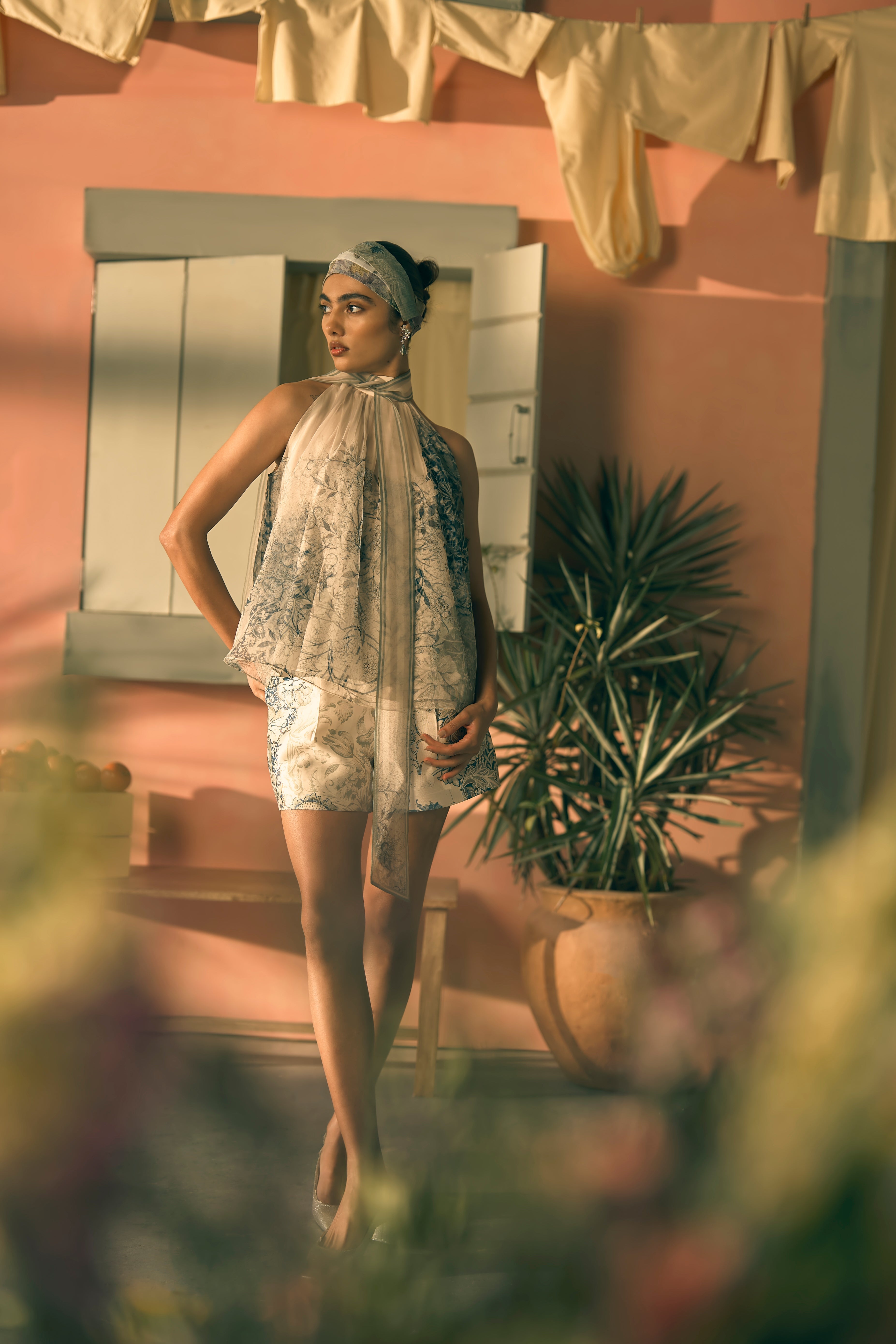Porto Sylvan Top And Shorts