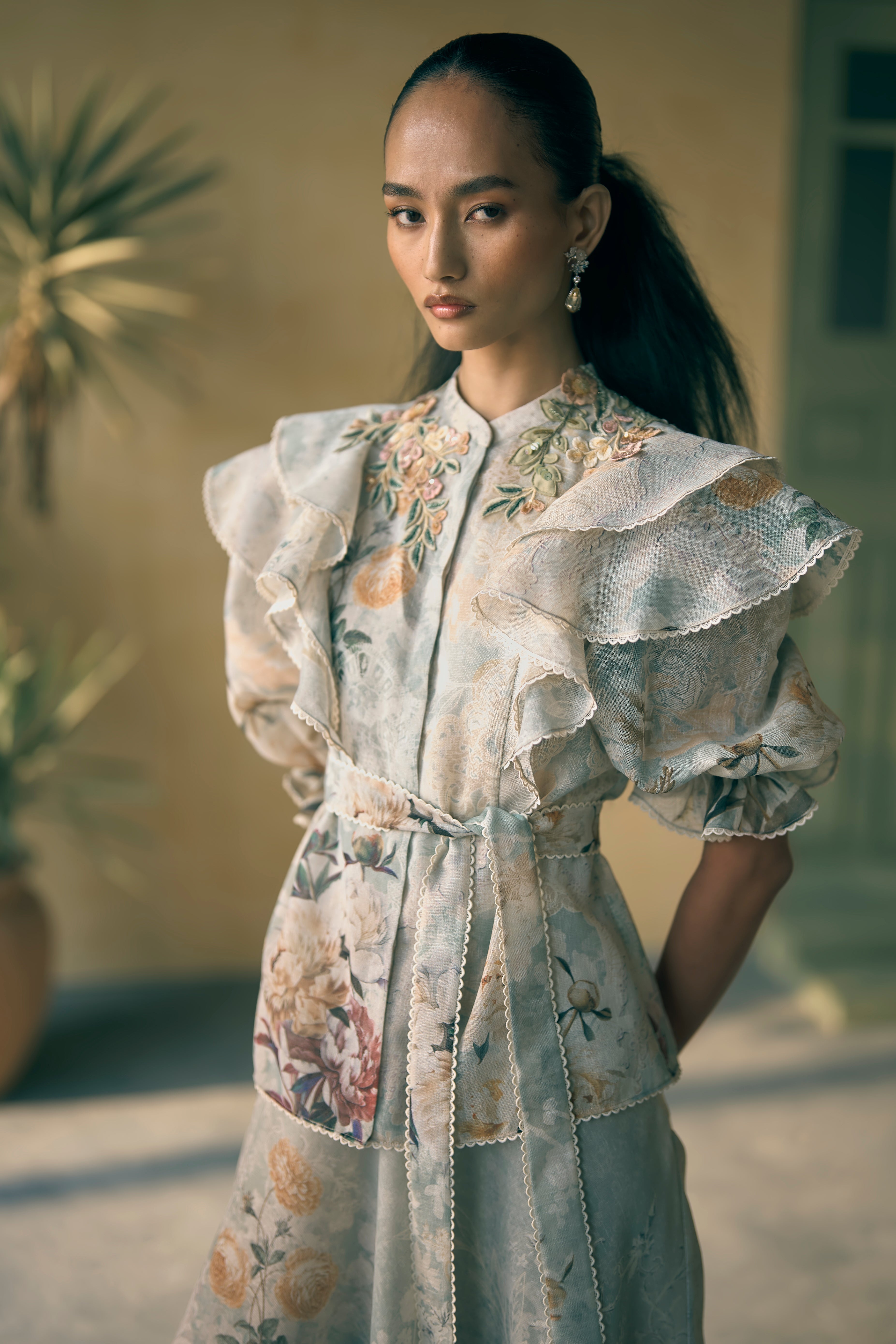 Porto Cassia Cloud Top And Skirt