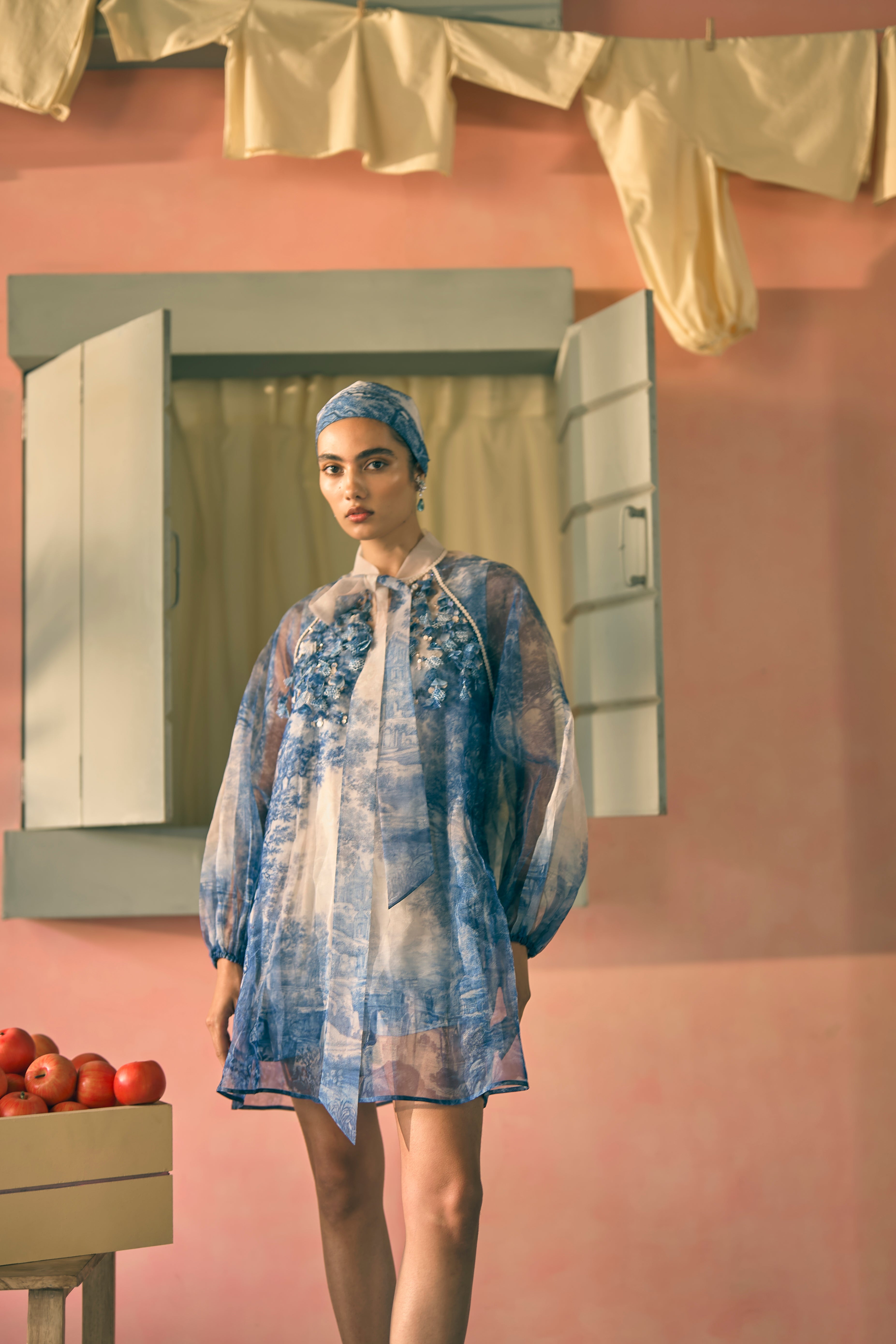 Porto Majolica Mist Dress