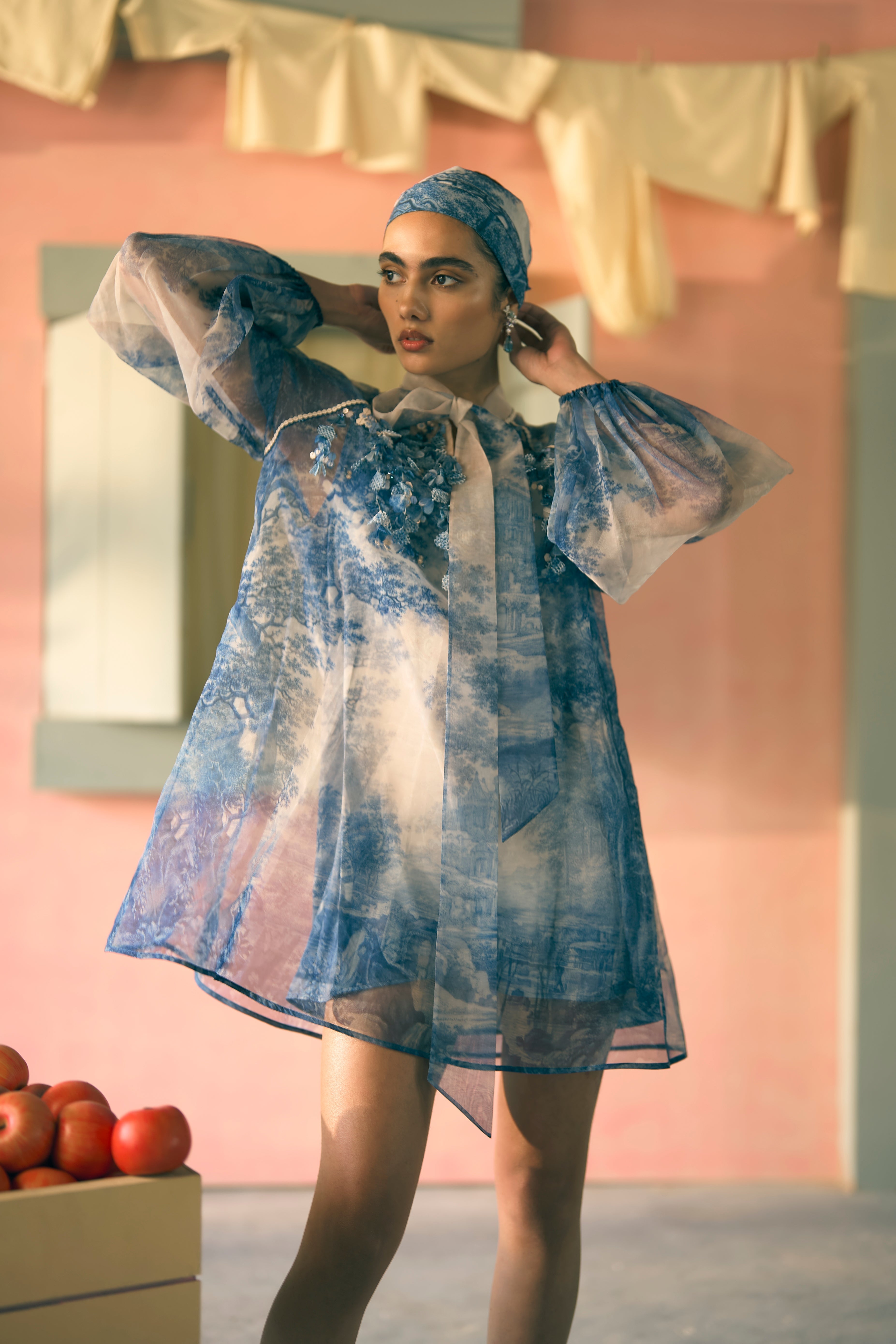 Porto Majolica Mist Dress