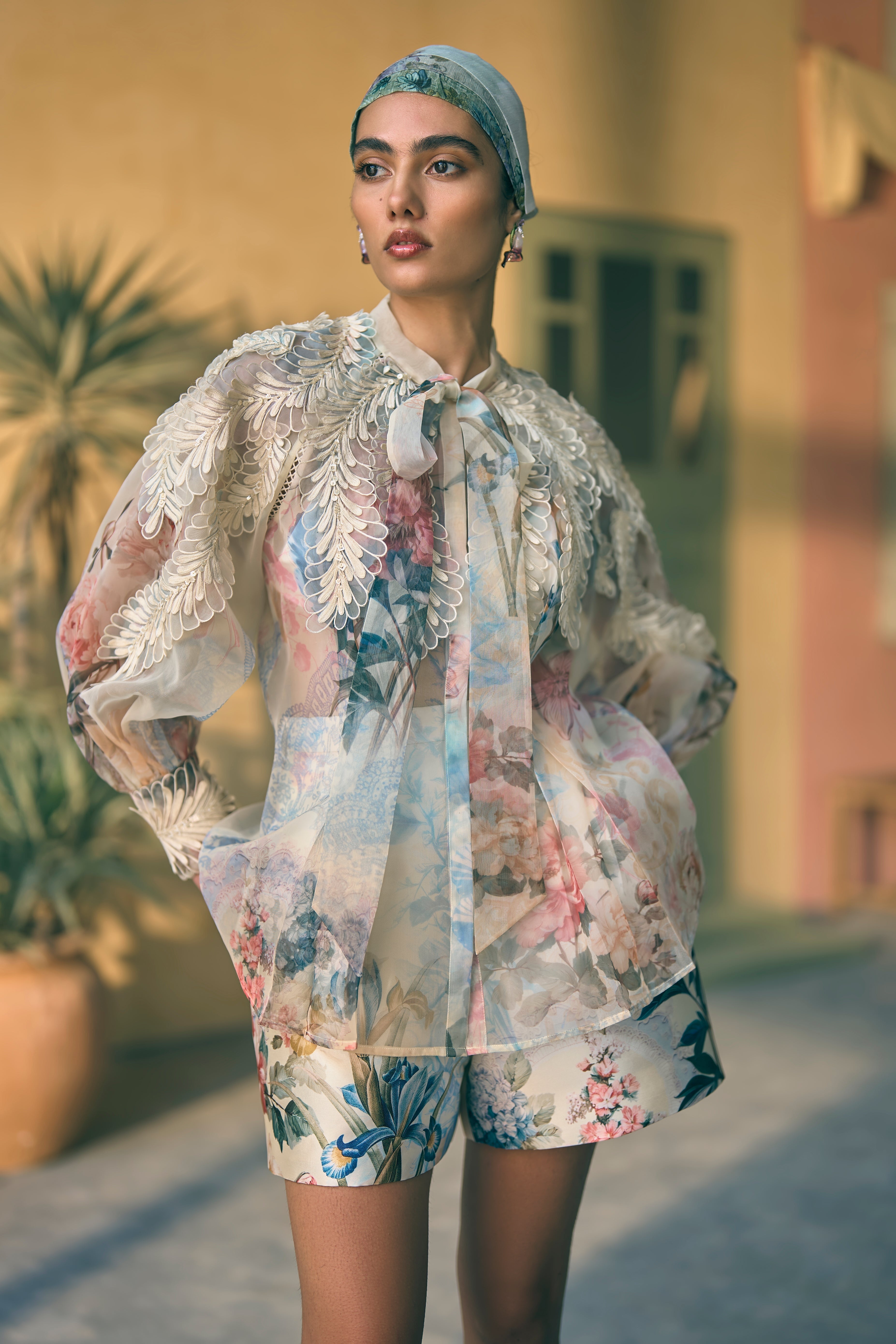 Porto Filigree Flora Top