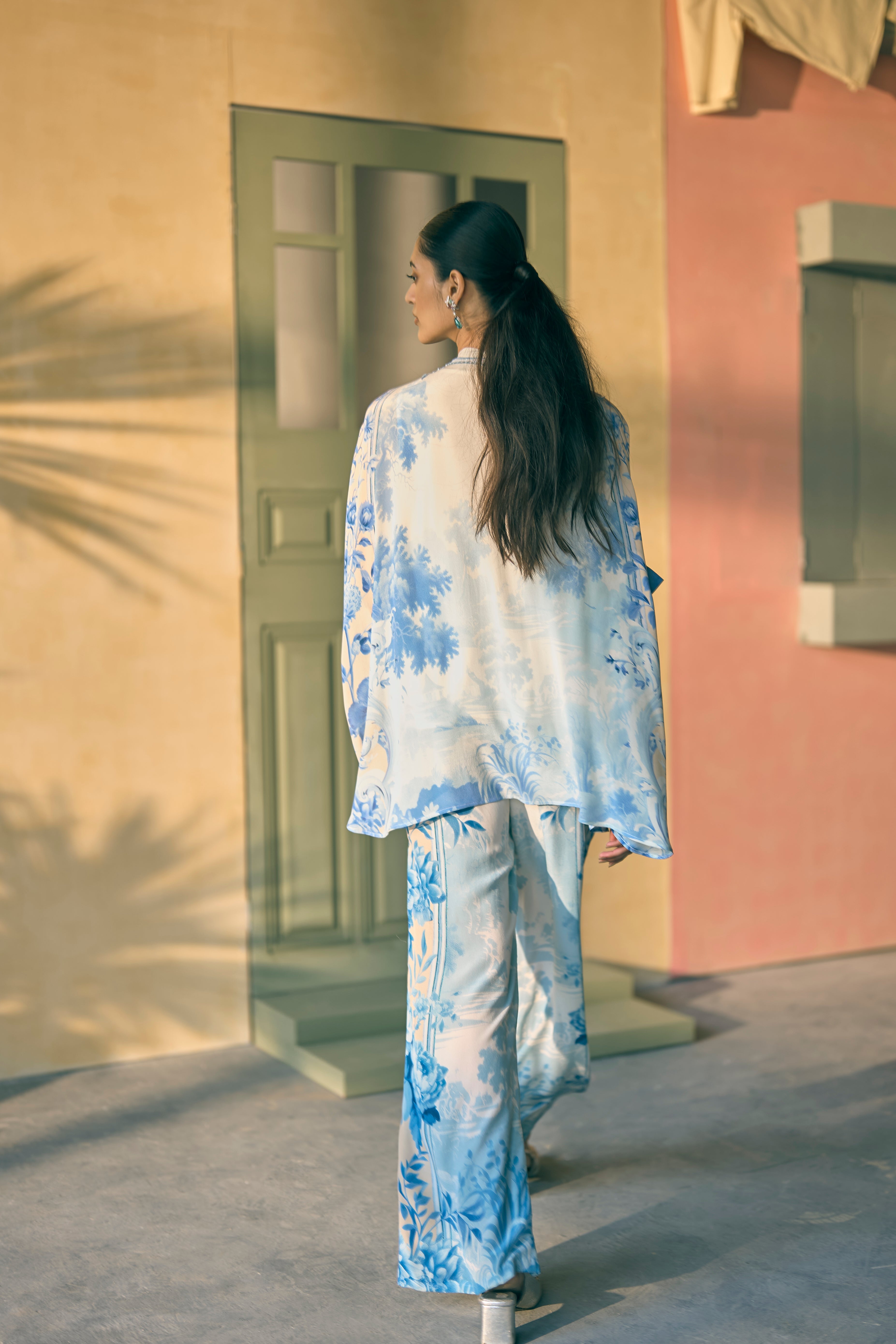 Porto Lapis Lattice Tunic And Pants