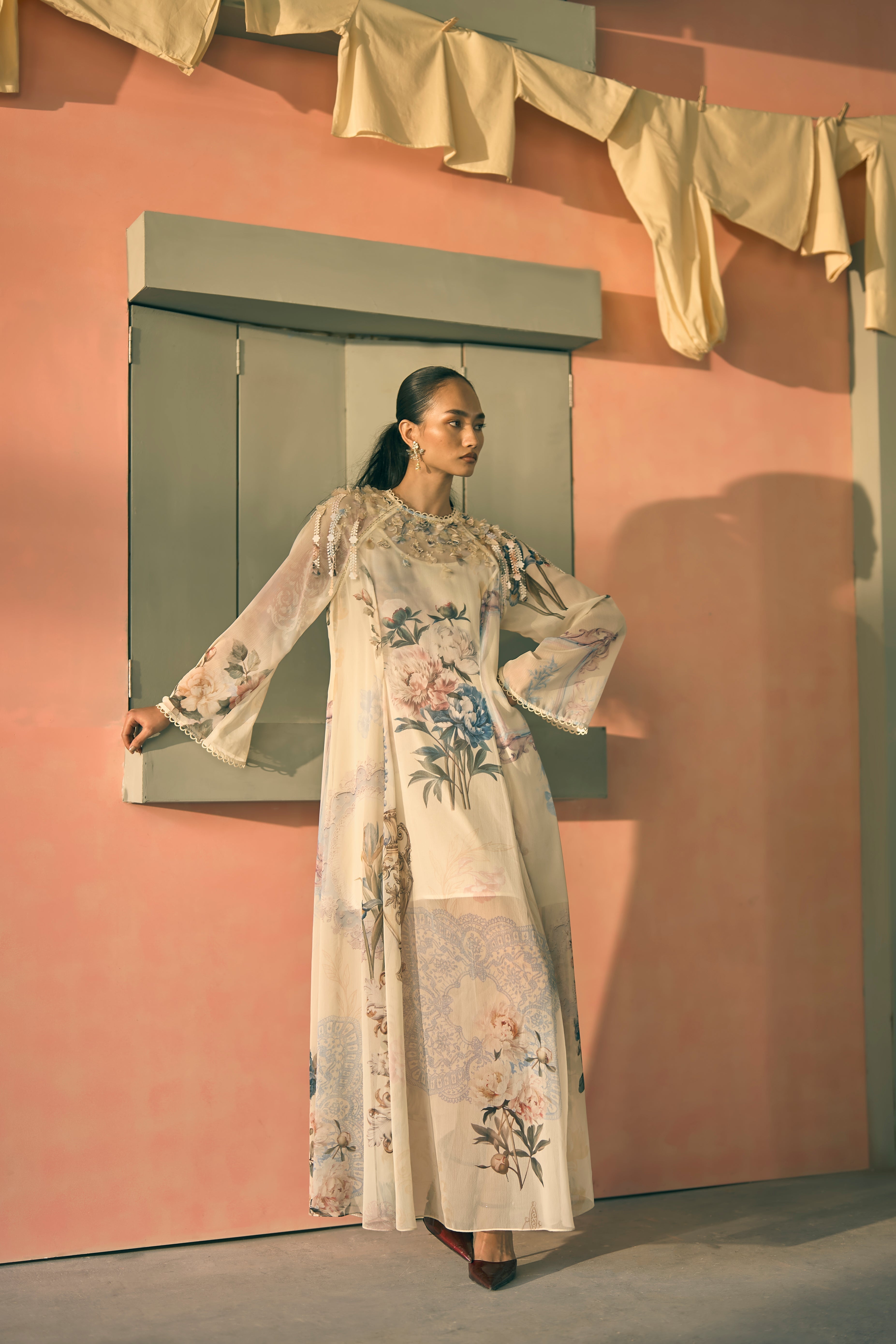 Proto Floral Fresco Maxi Dress