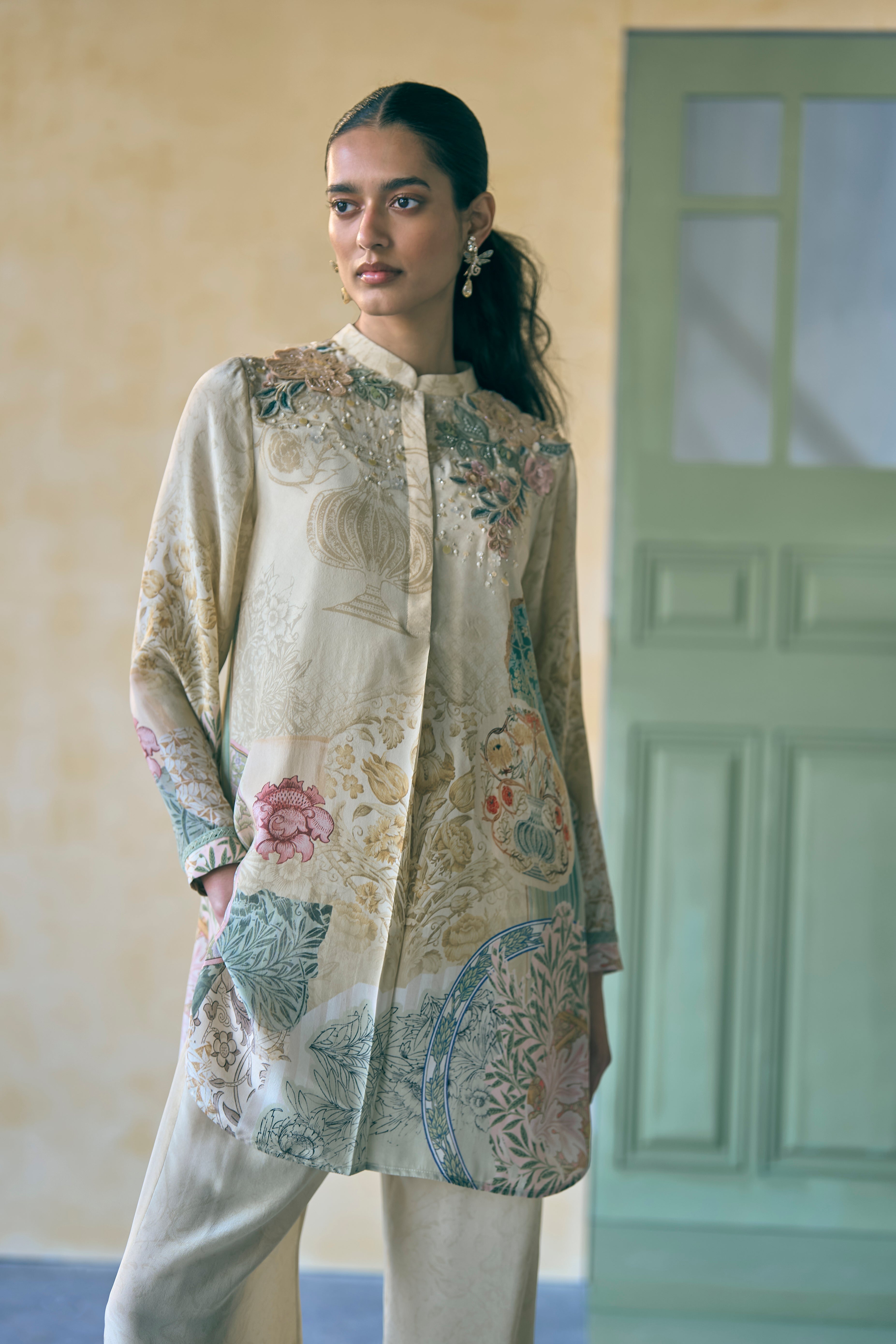 Porto Sun-Steeped Tunic And Pants