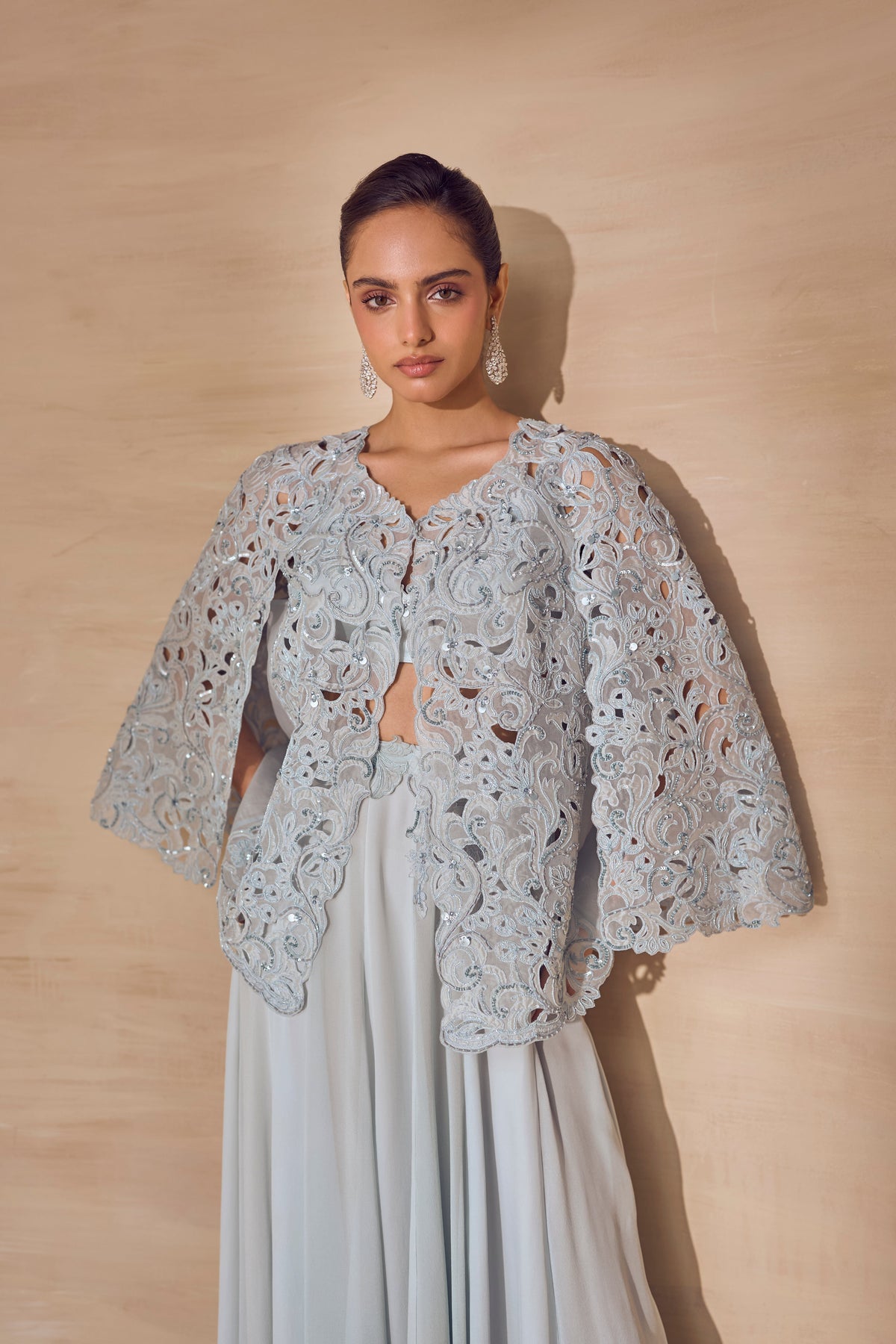 Frosted Nacre Jacket Set