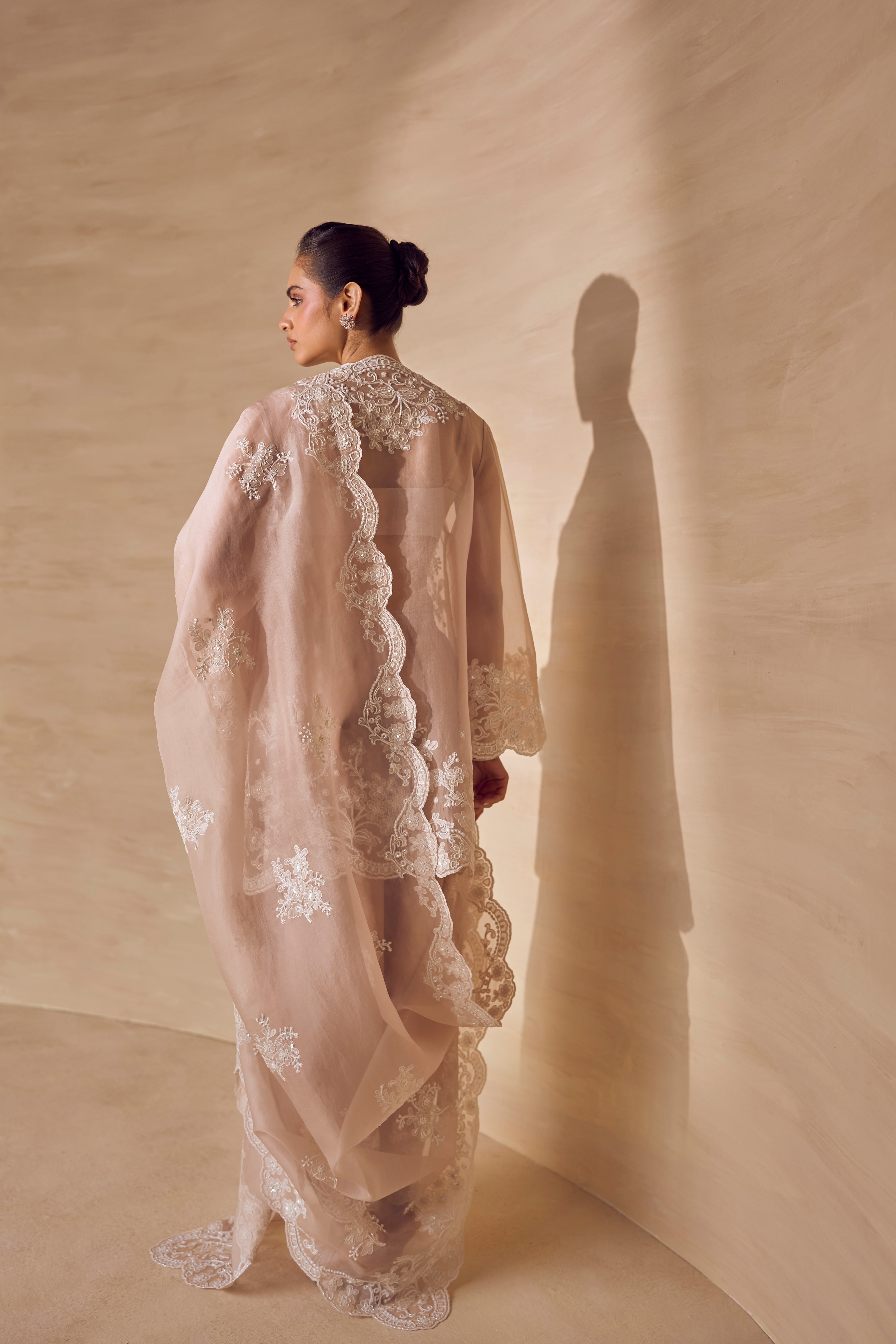 Champagne Petal Kurta Set