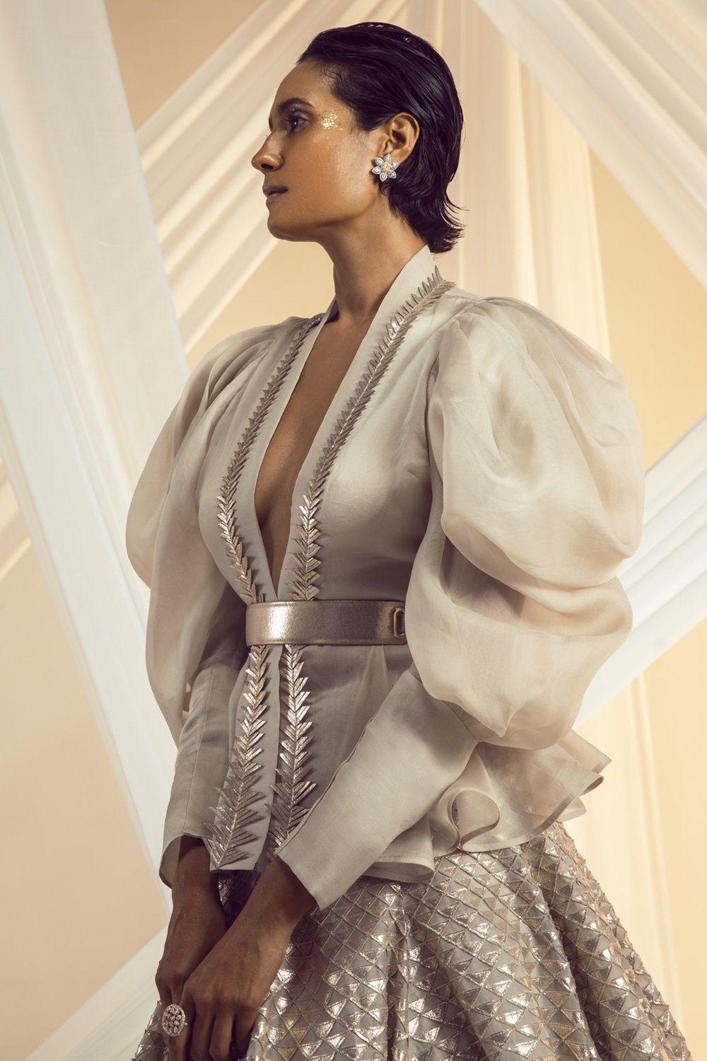 Trium Top And Skirt Set