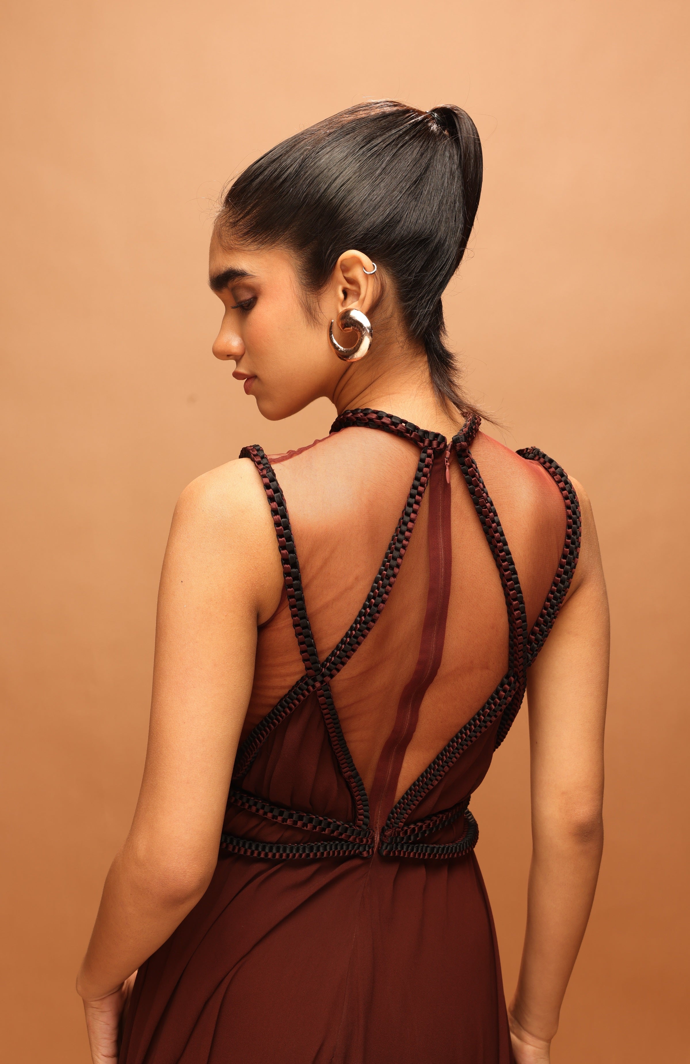 Araquis Tawny Flow Dress