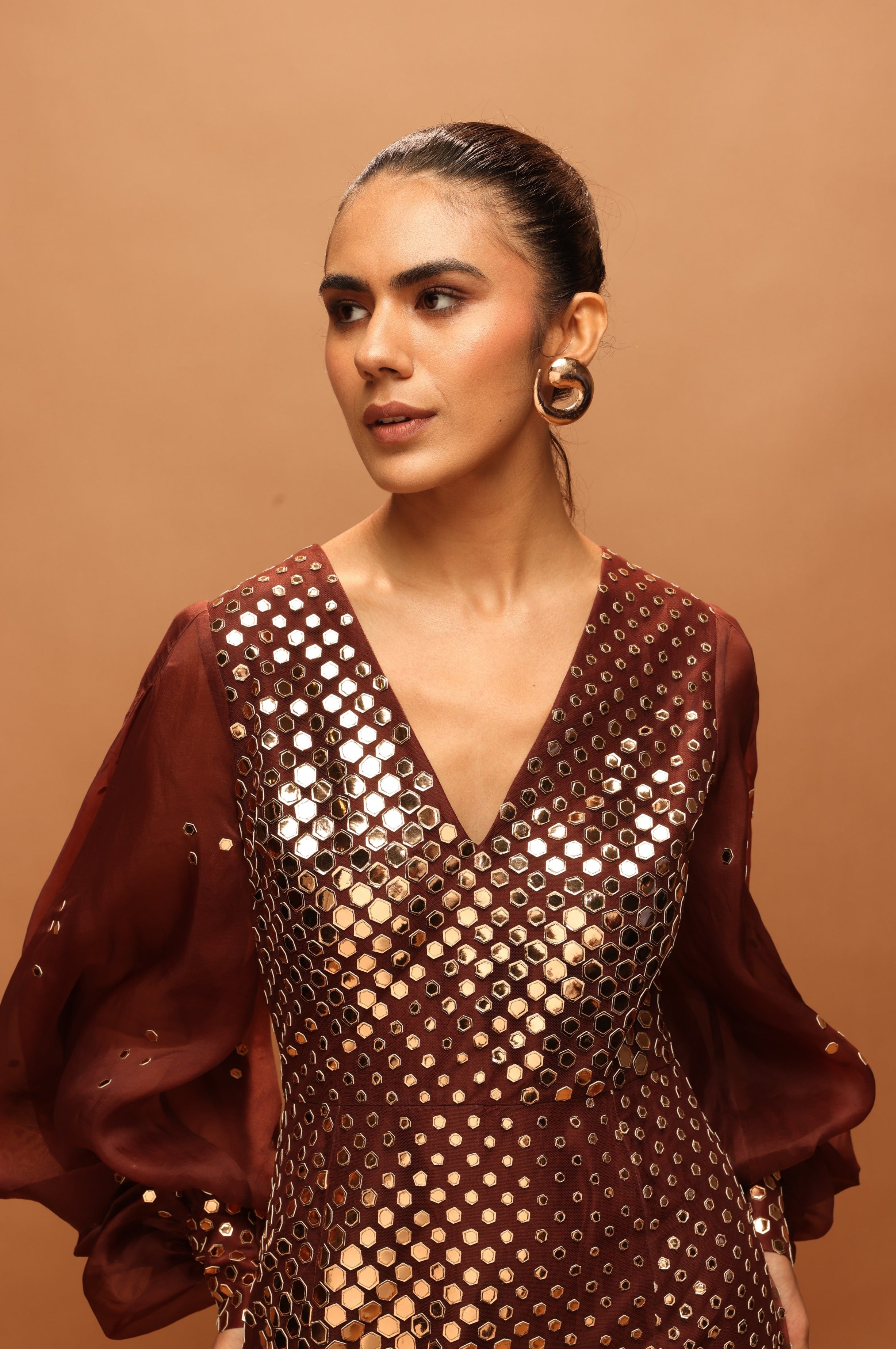 Araquis Gleaming Hexa Dress