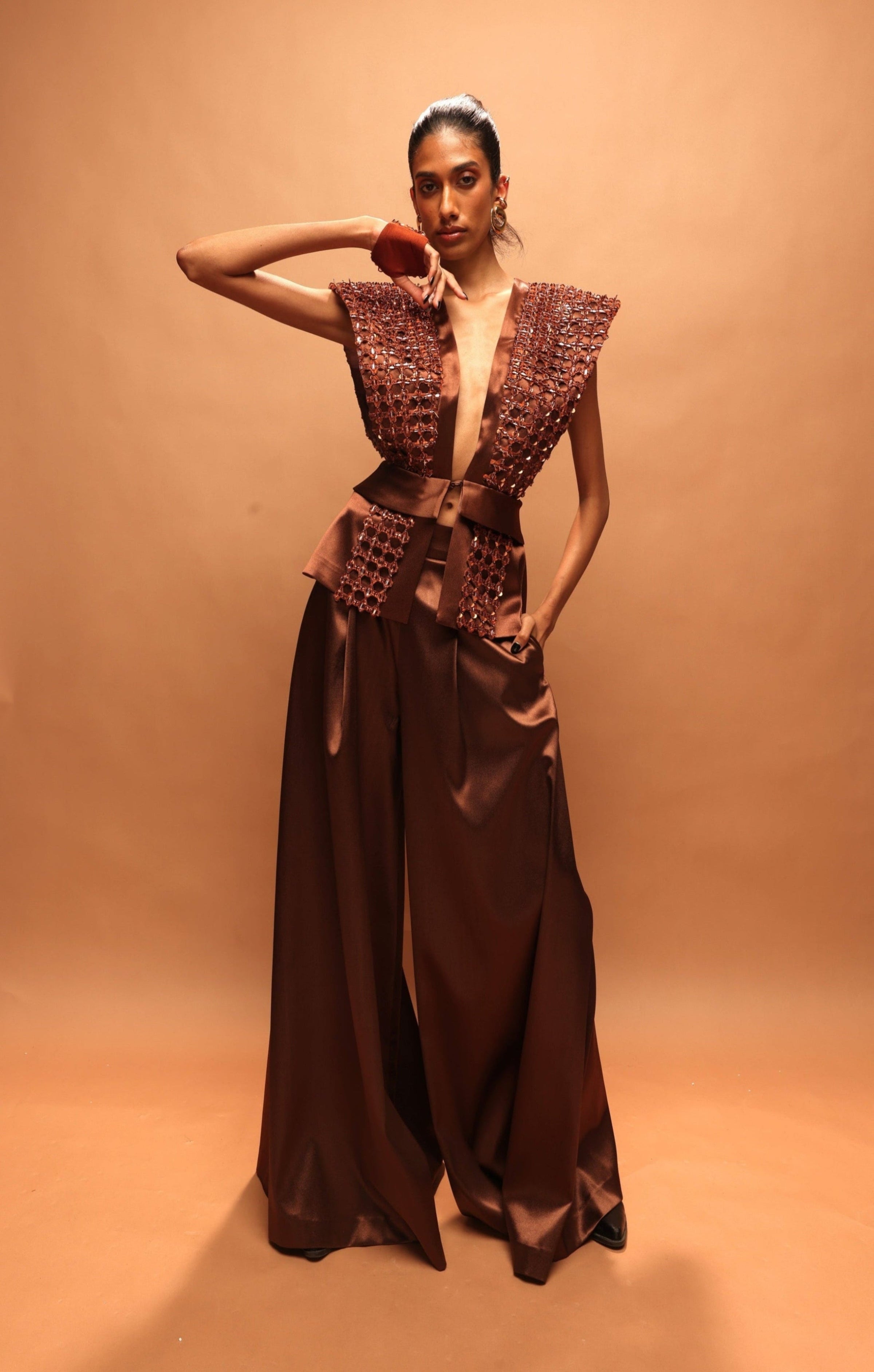 Araquis Copper Glaze Jacket Set