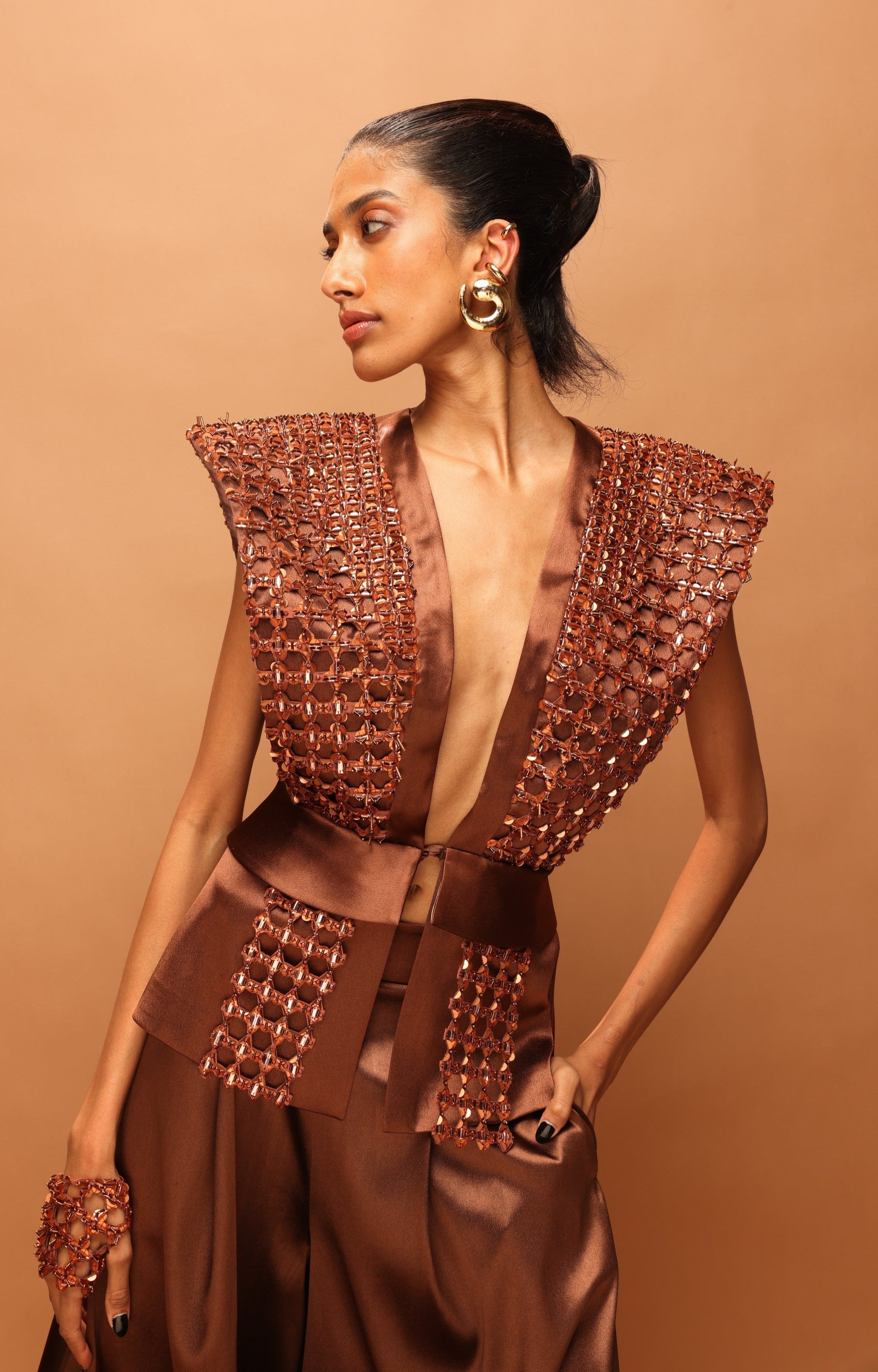 Araquis Copper Glaze Jacket Set