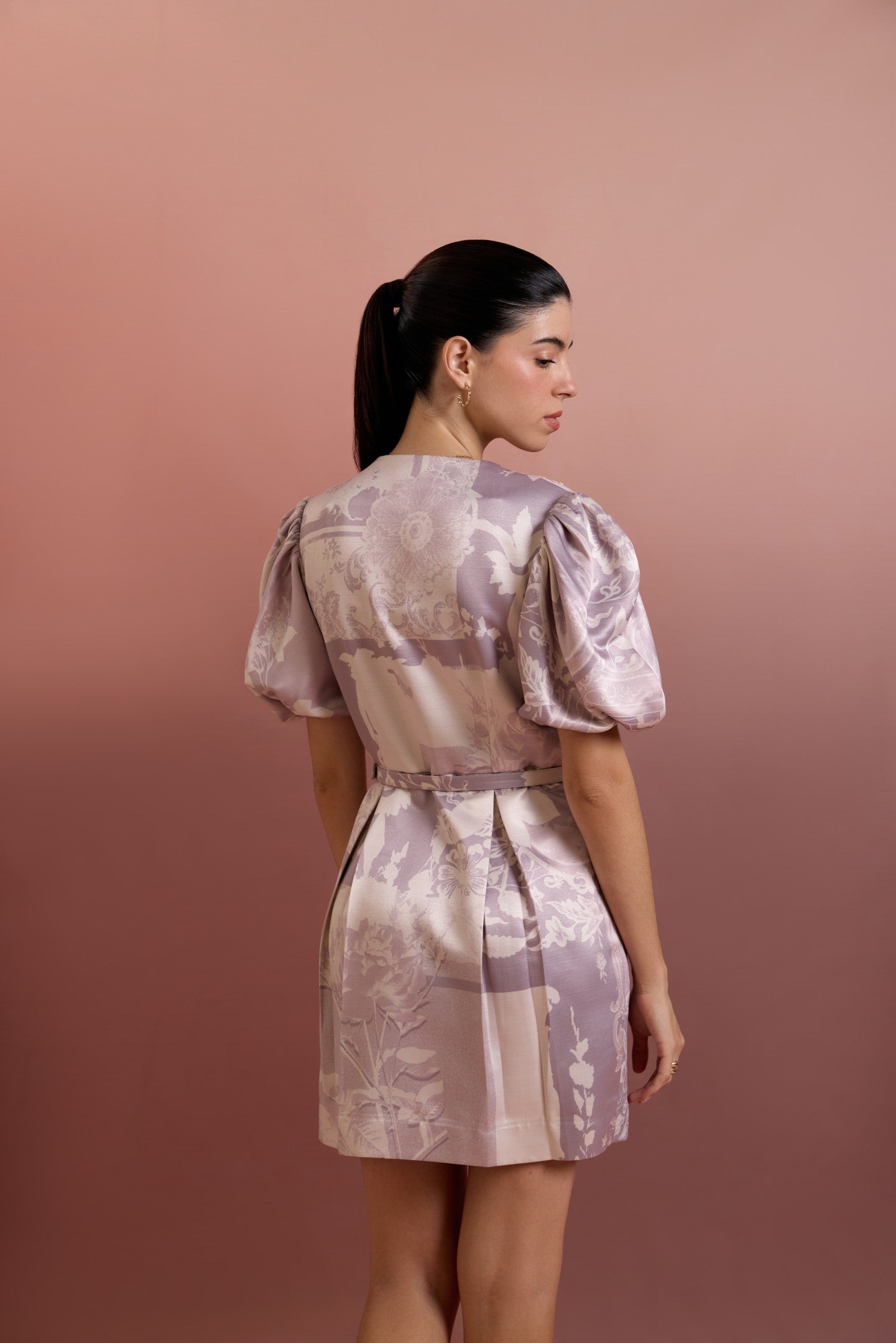 ARTISIMO FIT-AND-FLARE SIGNATURE DRESS