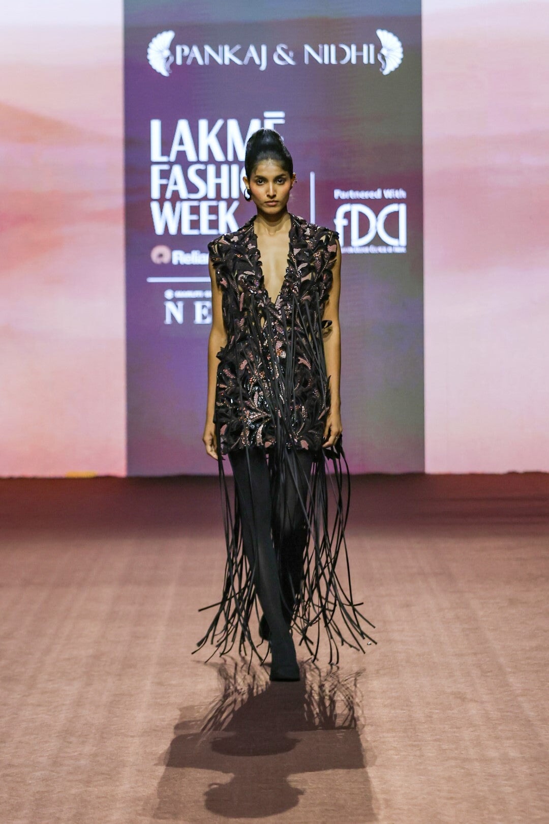 Araquis Corvus Fringe Dress