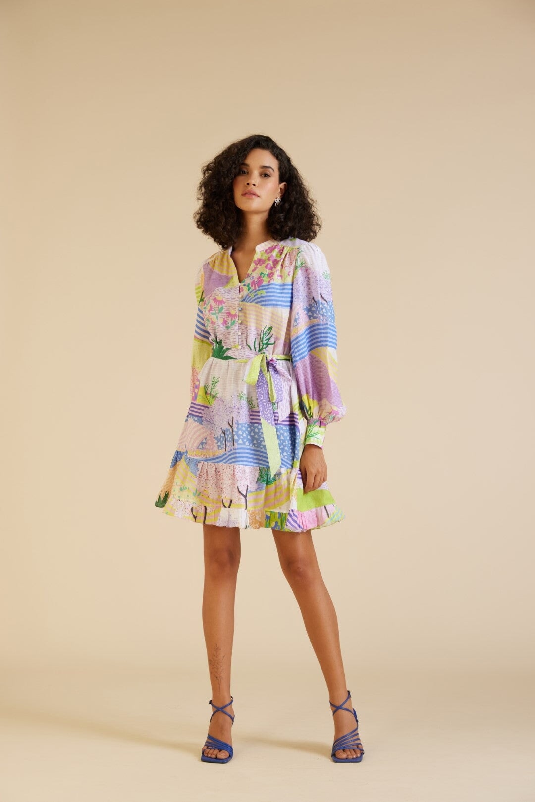 Lyric Tiered Mini Dress