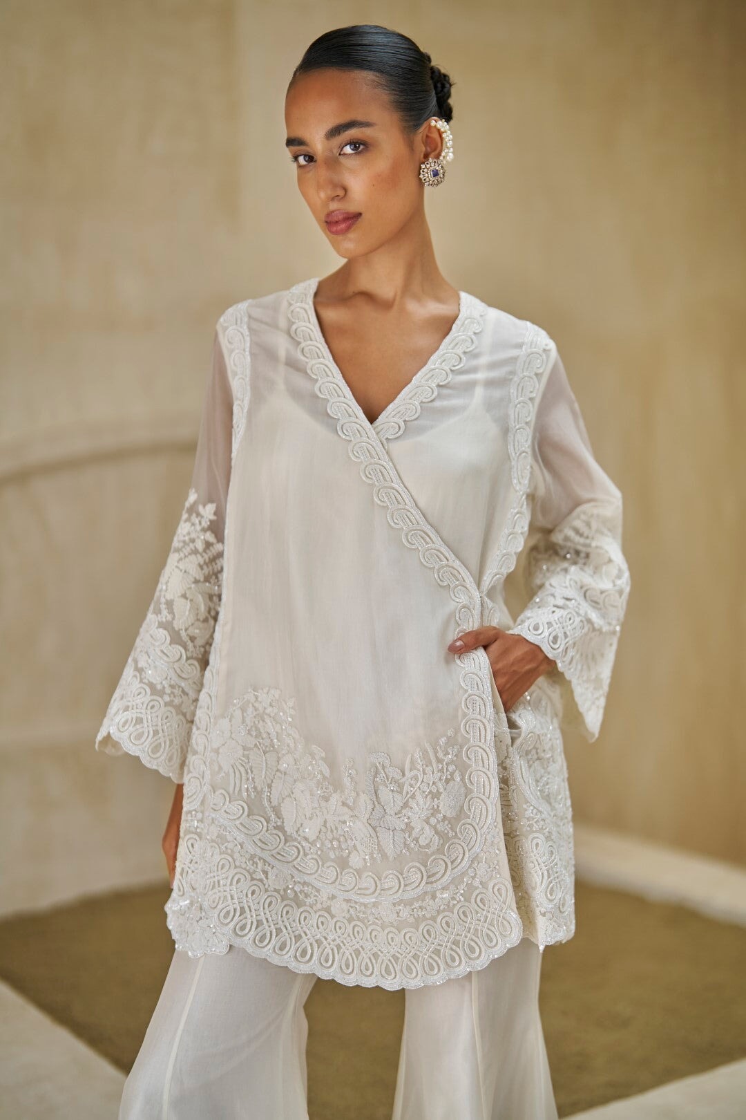 Aetermis In Blooming Kurta Set