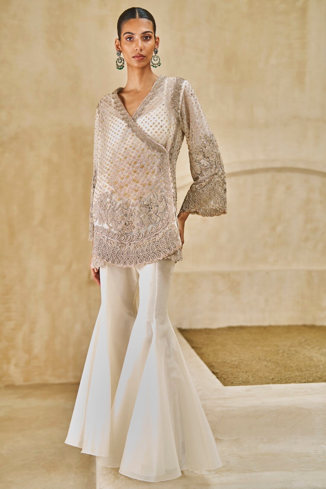 Echoes Of Grace Embellished Kurta Set